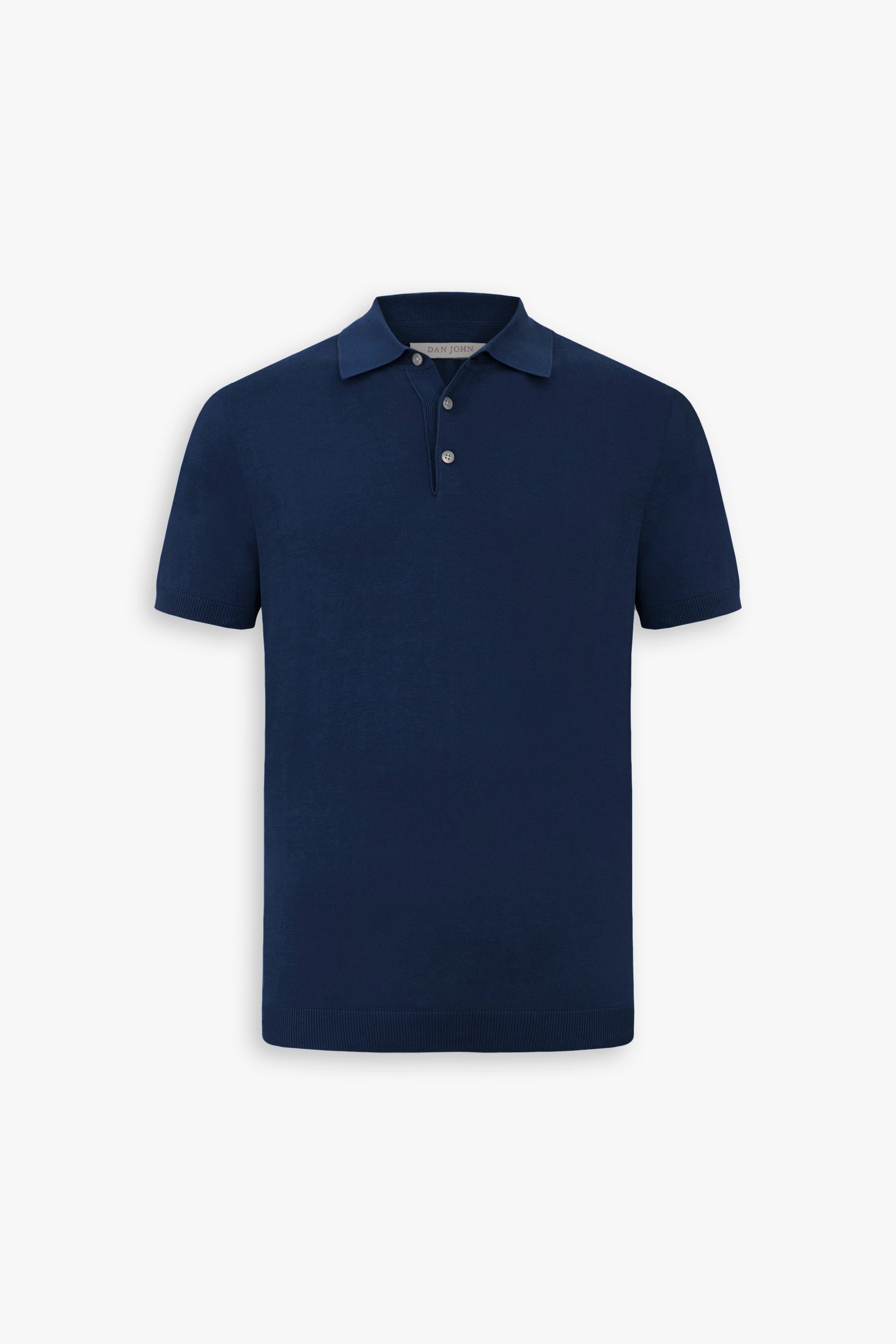 Polo in maglia royal-Dan John