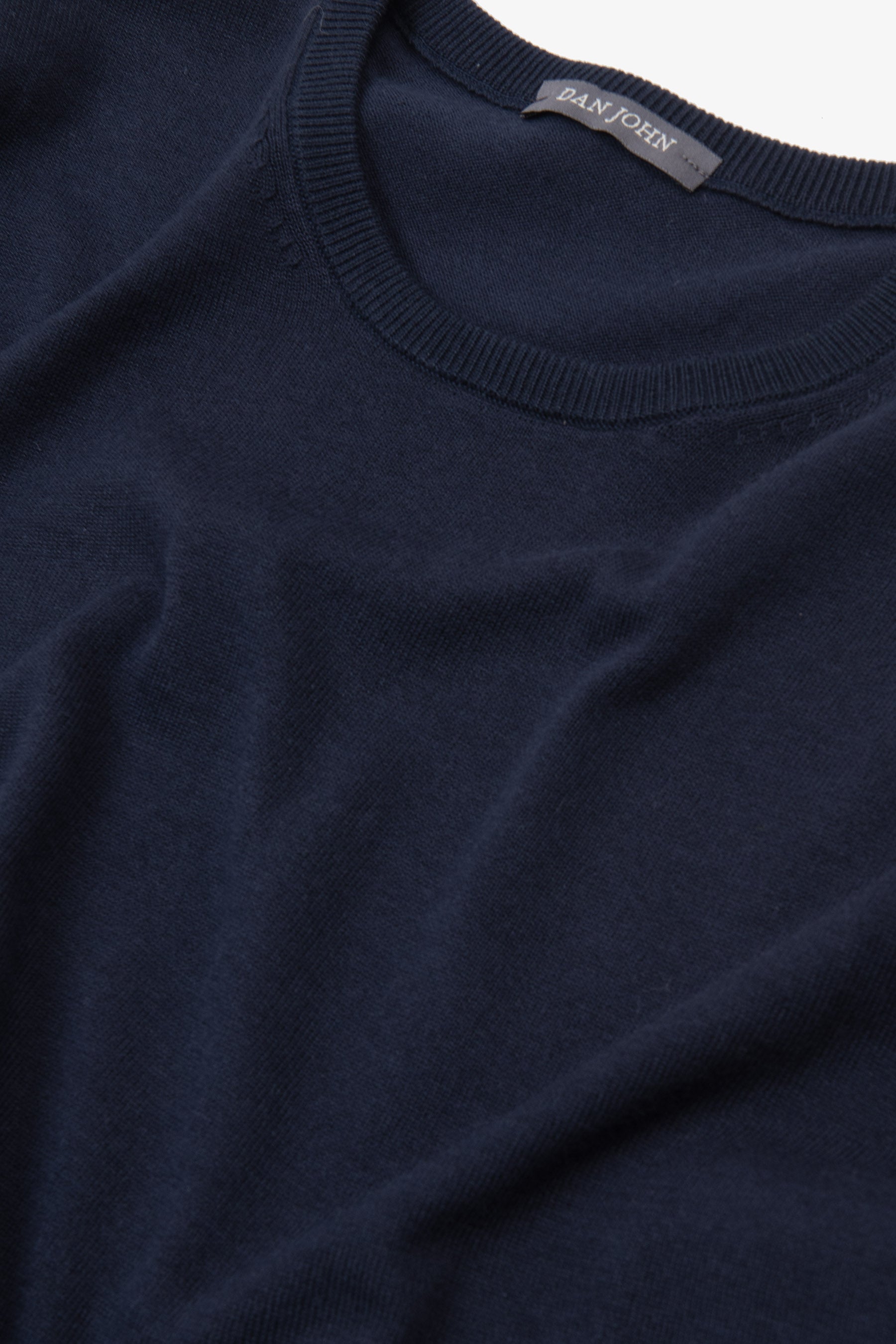 T-shirt en maille bleu clair