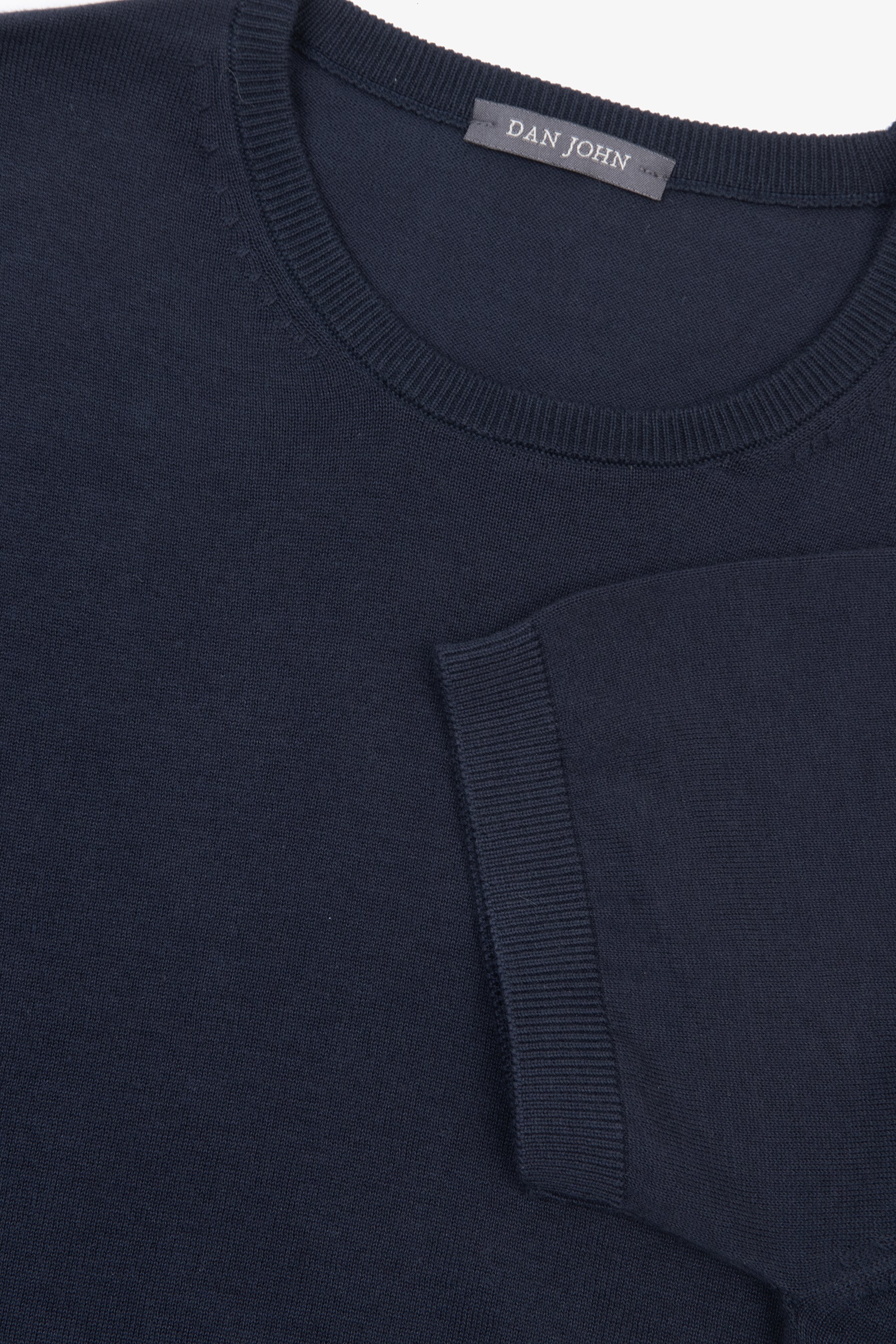 Camiseta de punto celeste