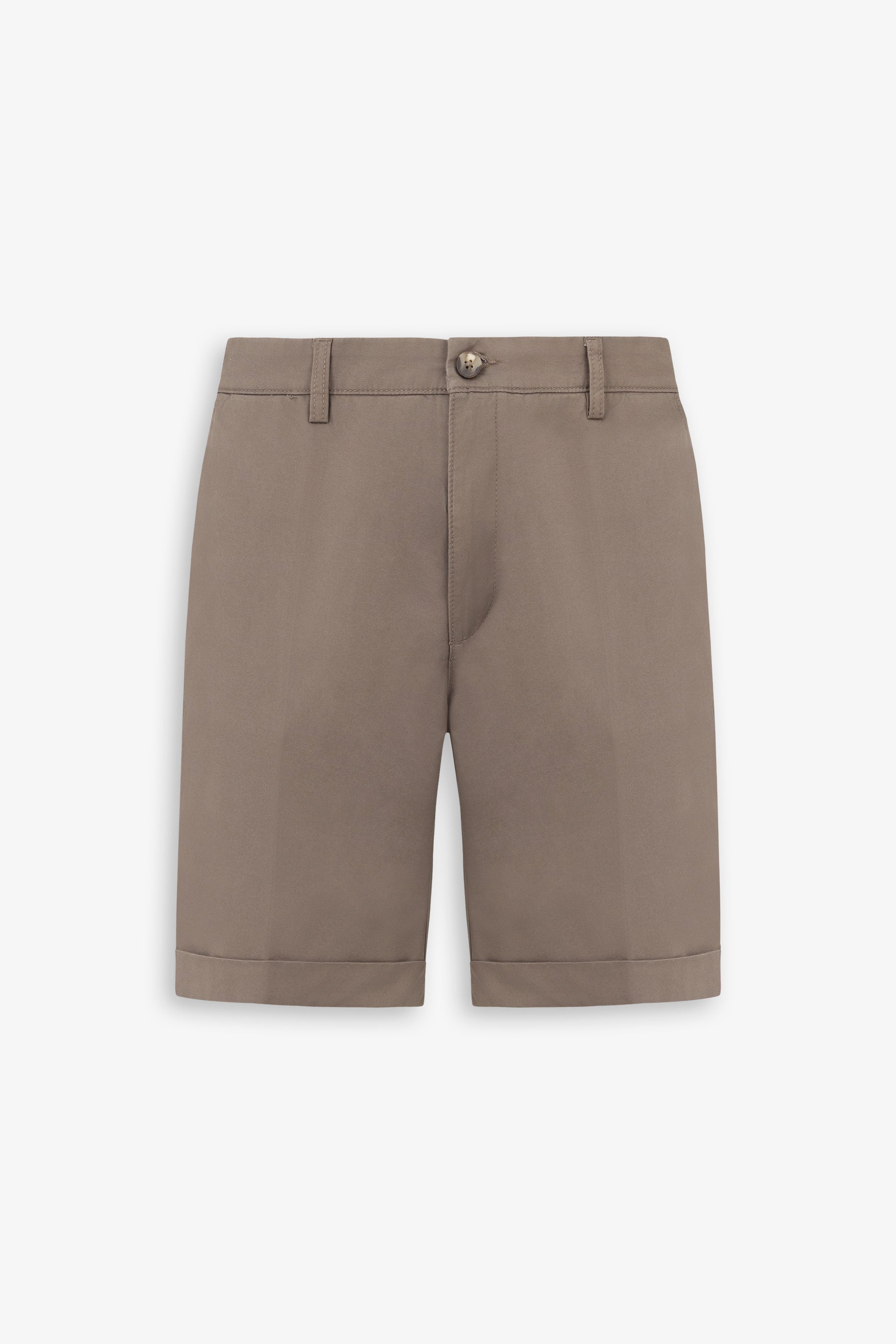 Bermuda gabardina tortora-Dan John
