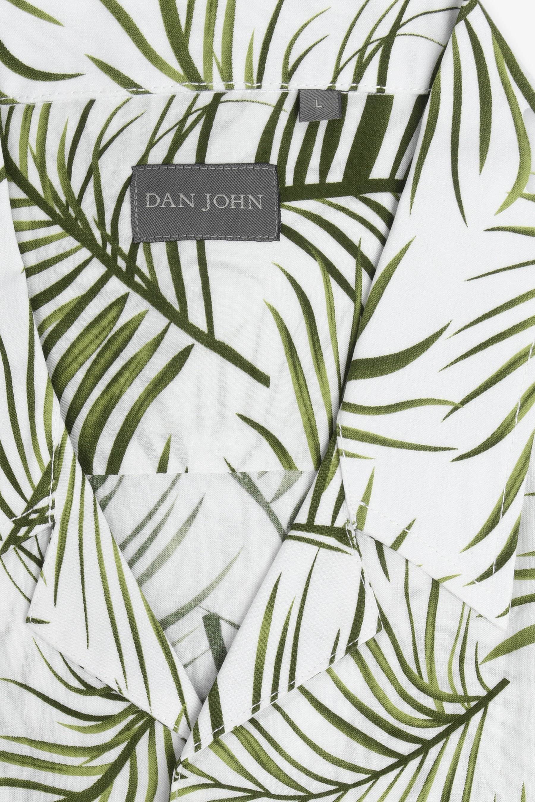 Camicia Hawaiana fantasia foglie-Dan John