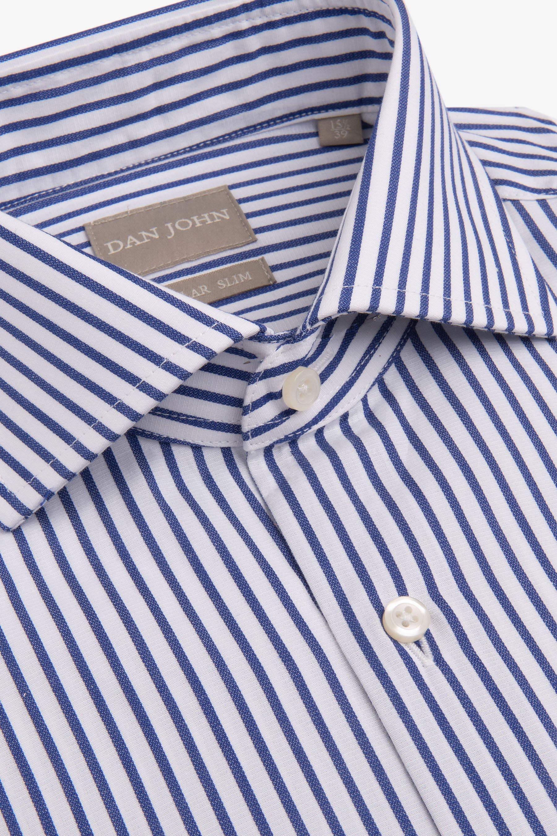 Camicia a righe royal-Dan John