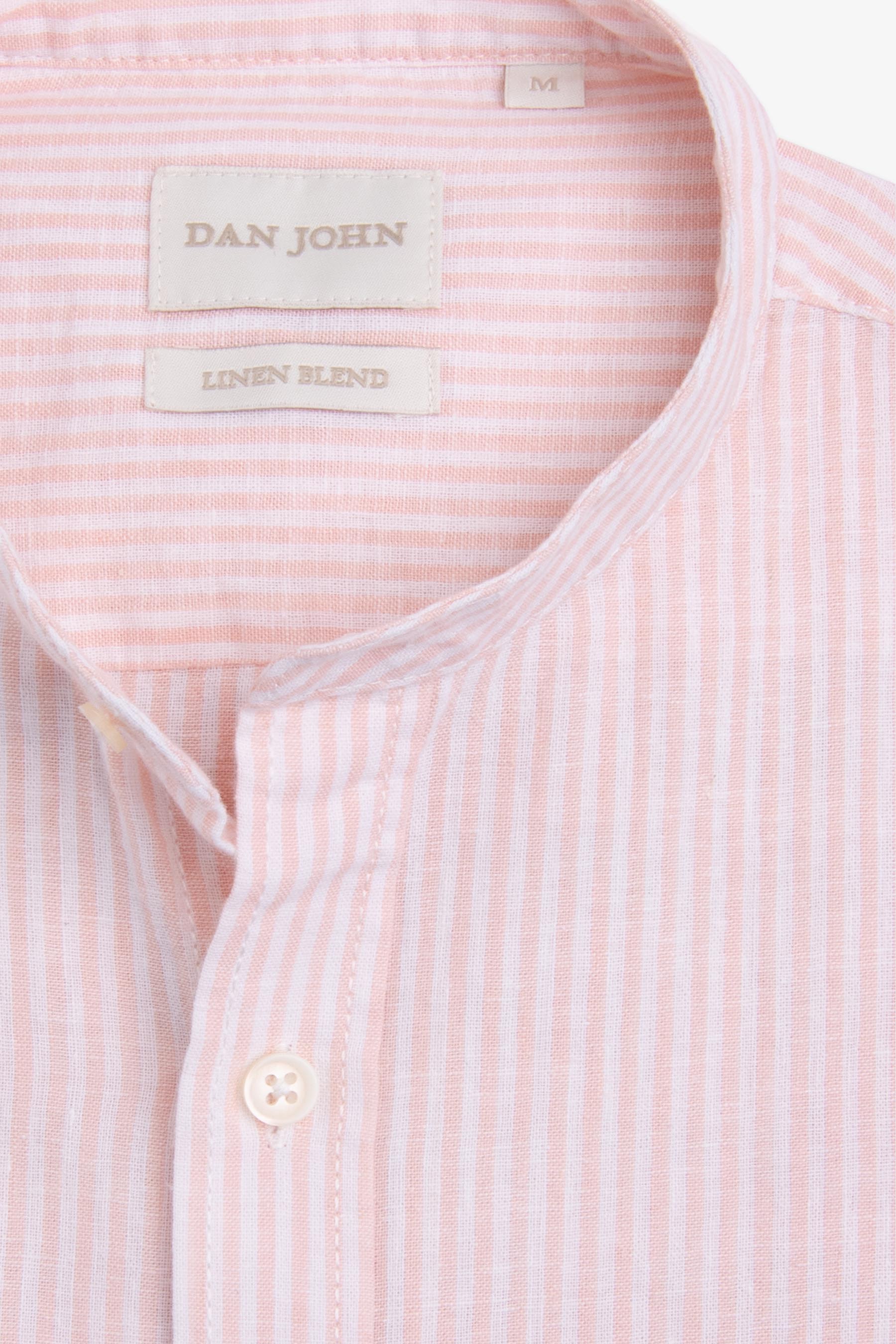 Camicia coreana riga sottile albicocca-Dan John