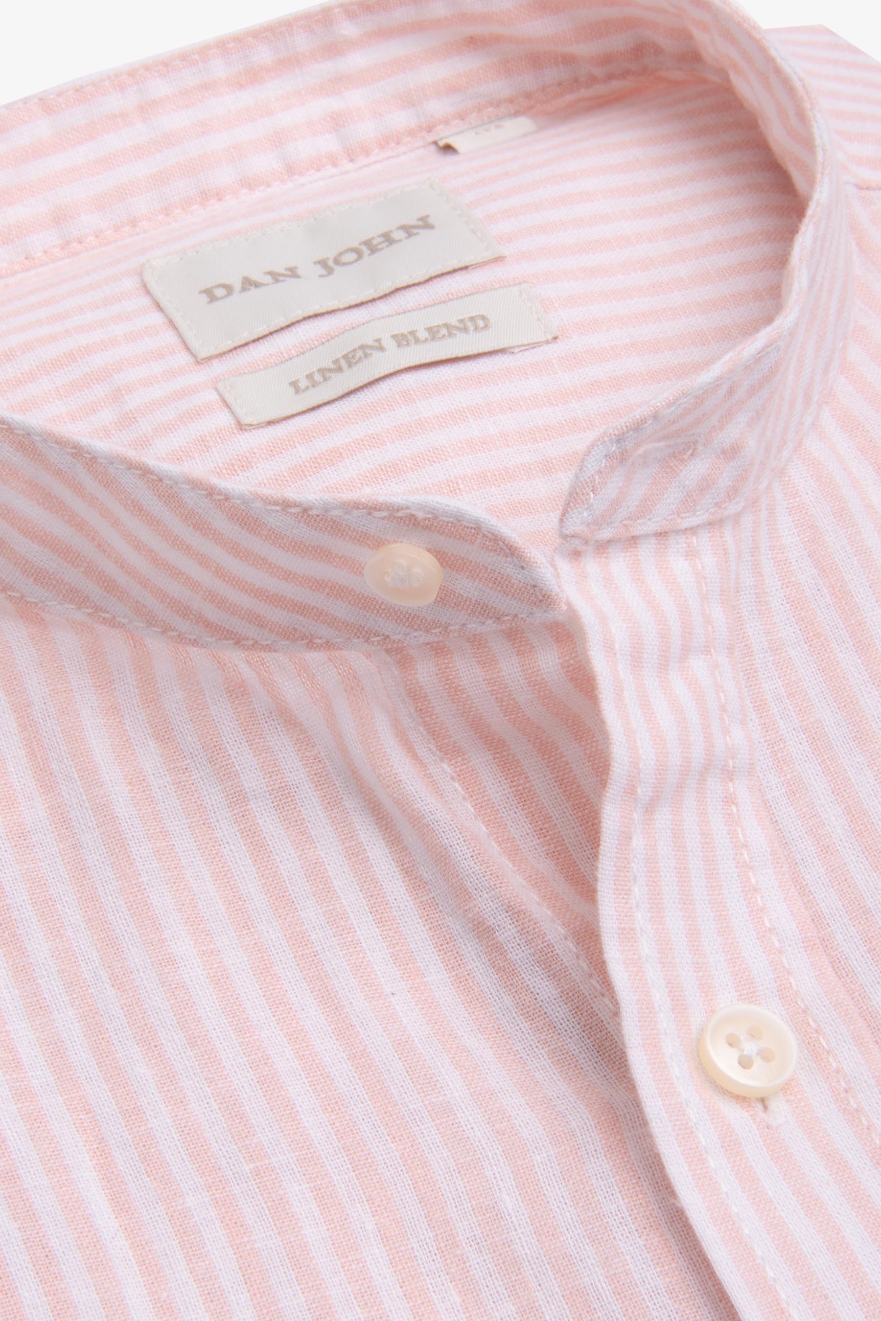 Camicia coreana riga sottile albicocca-Dan John
