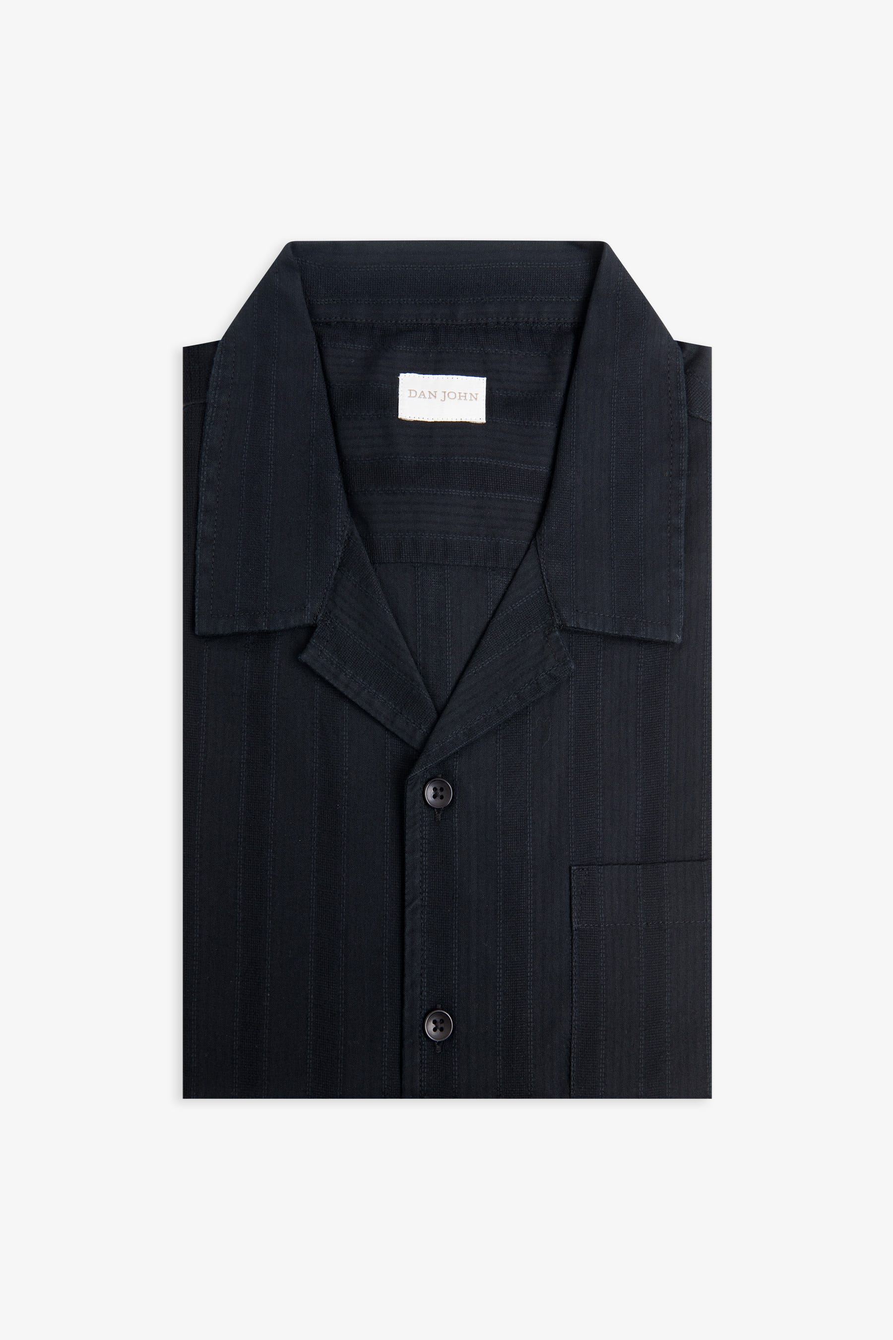 Camicia hawaiana armaturata nera-Dan John