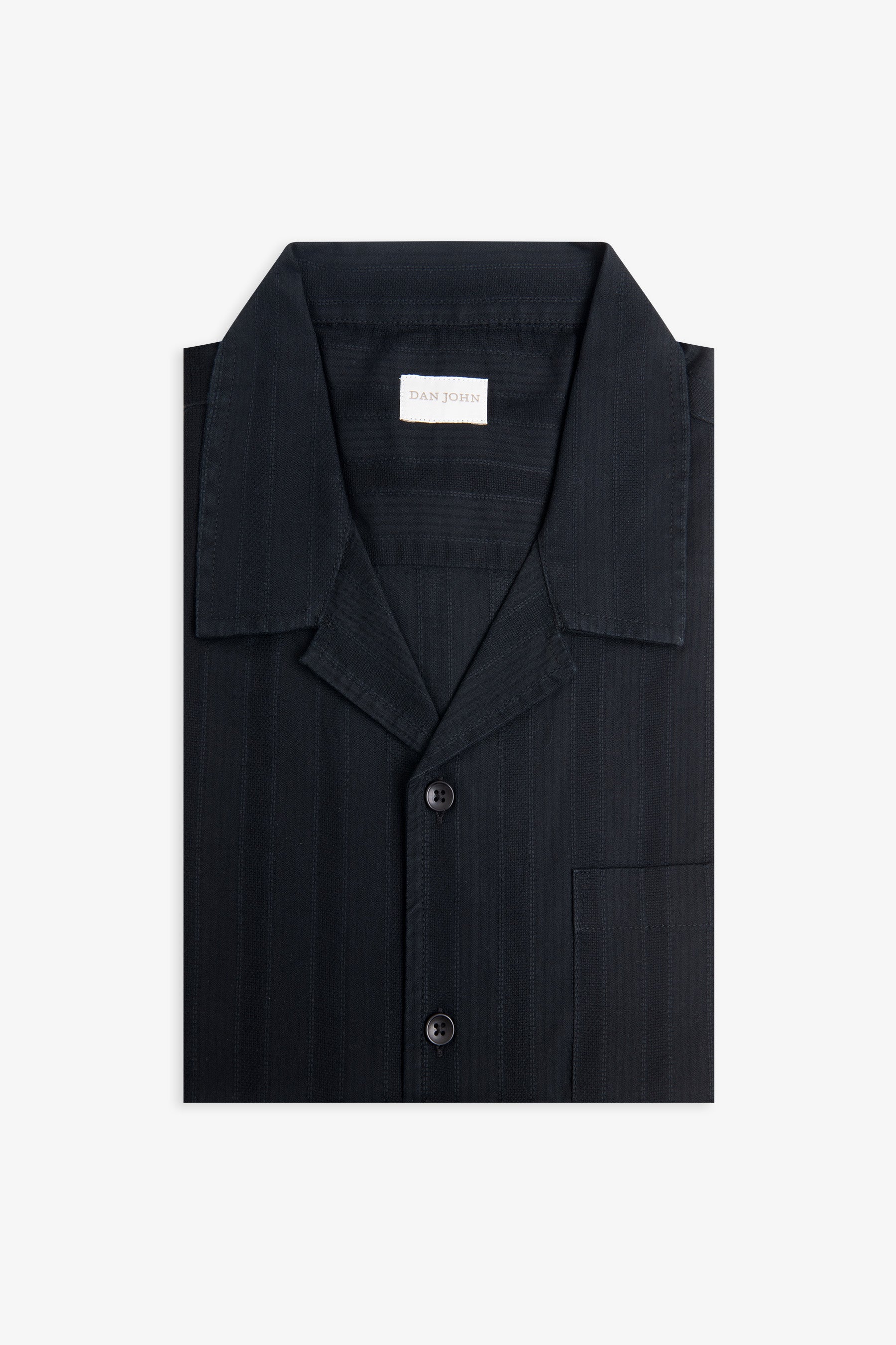 Camicia hawaiana armaturata nera-Dan John