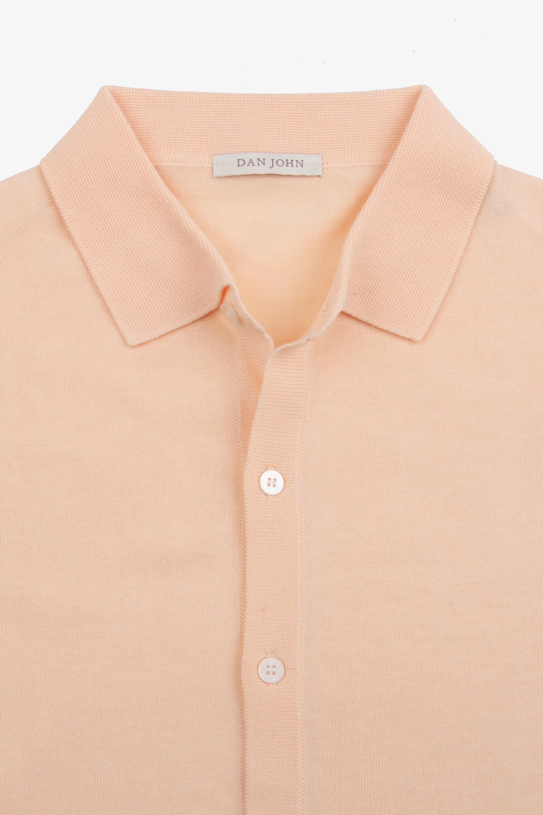 Camicia in maglia maniche corte pesca-Dan John