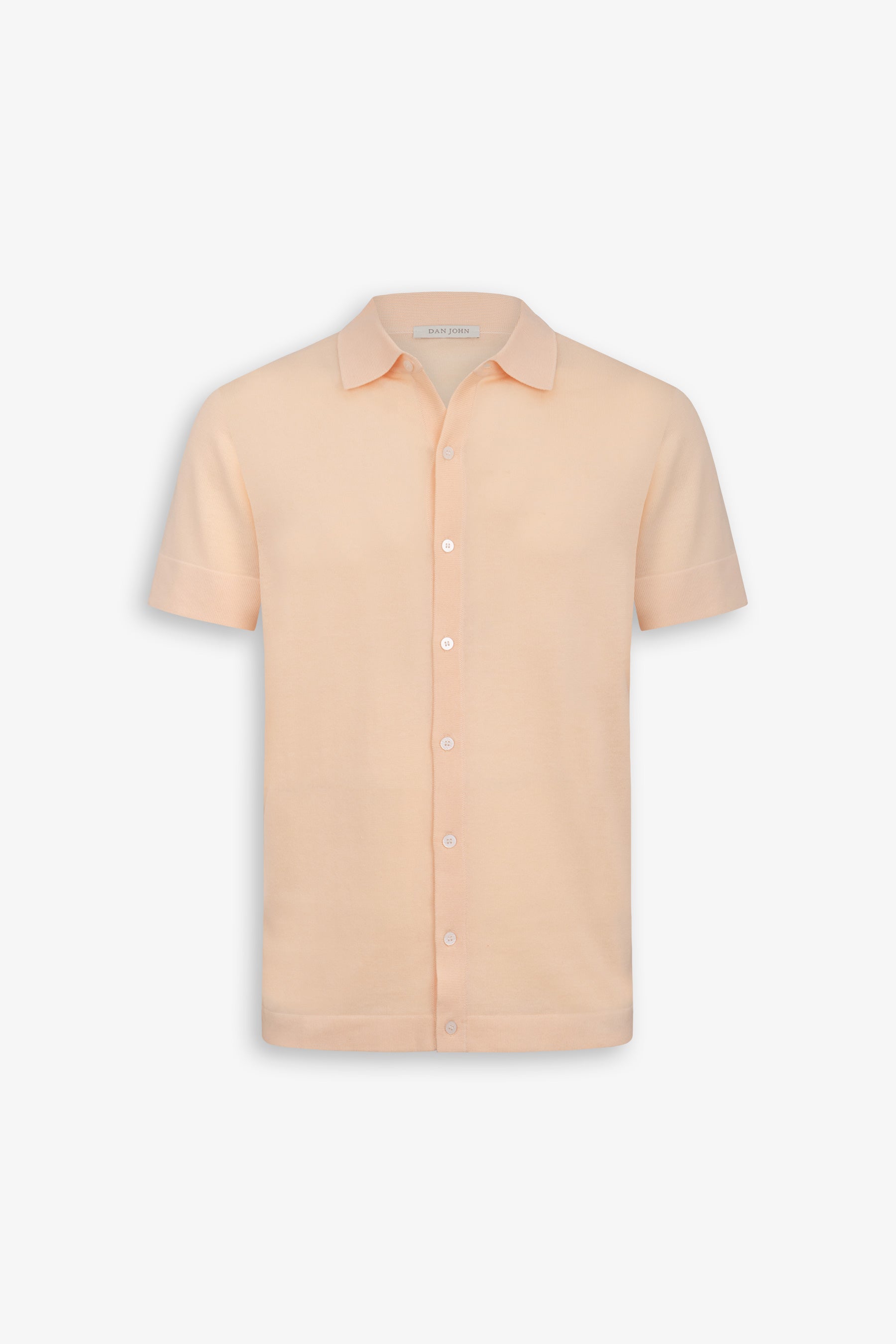 Camicia in maglia maniche corte pesca-Dan John