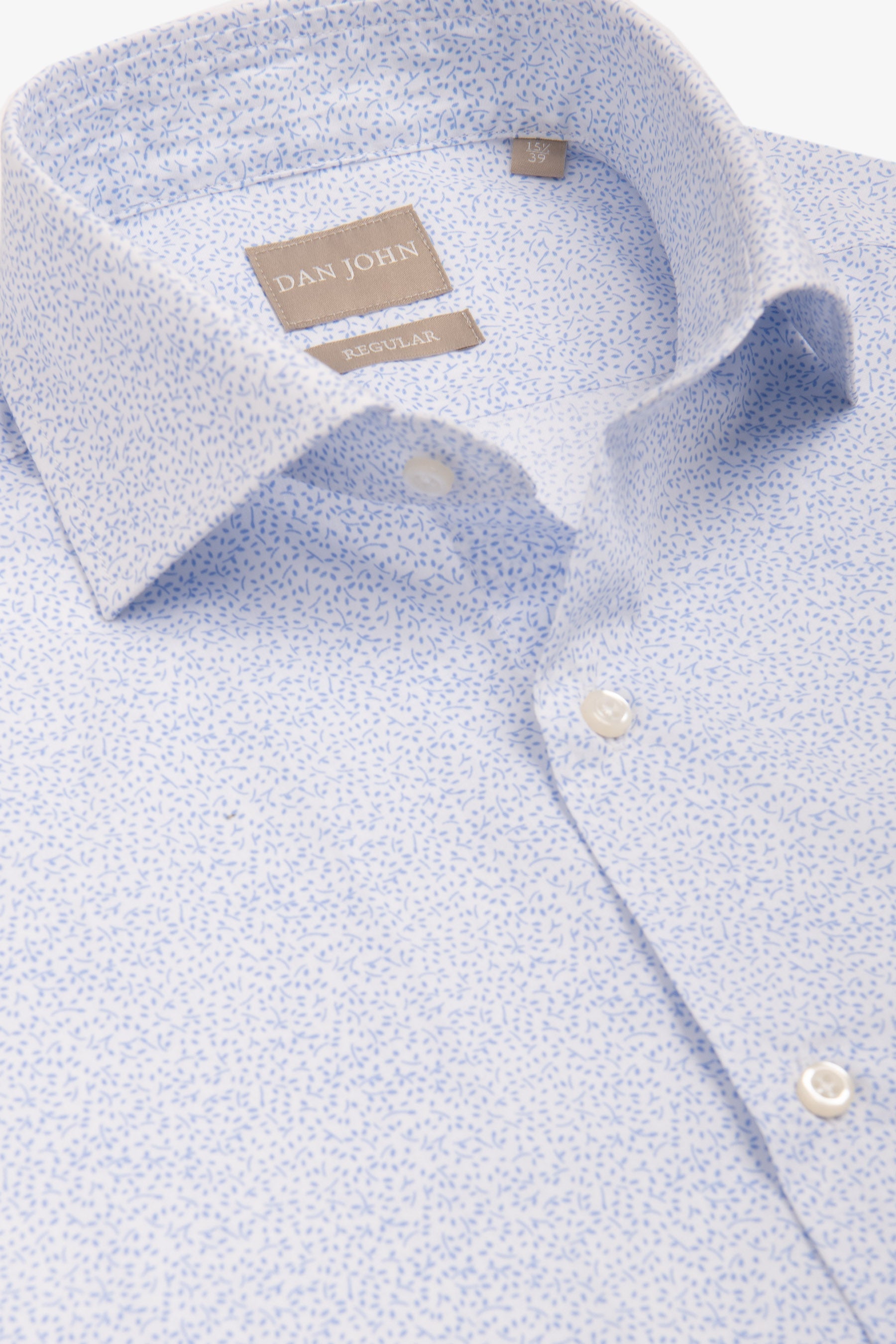 Camicia stampa micro fiore-Dan John