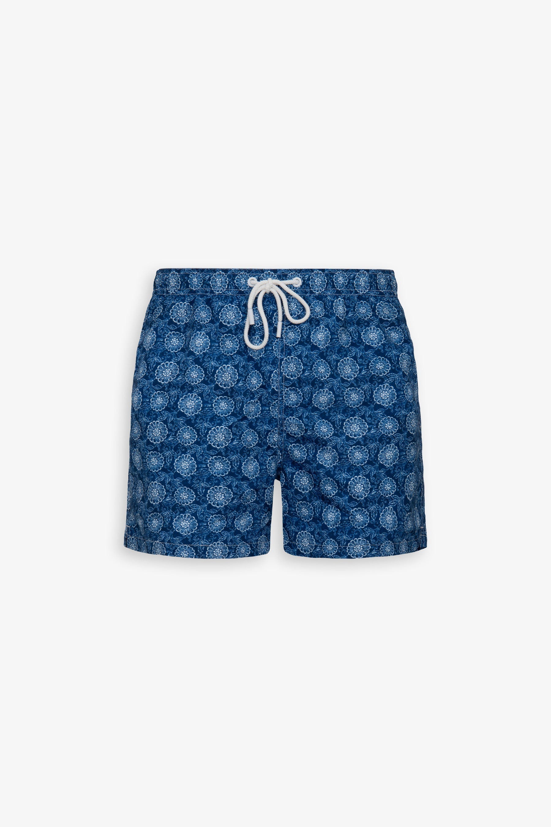 Costume da bagno fantasia fiore blu-Dan John