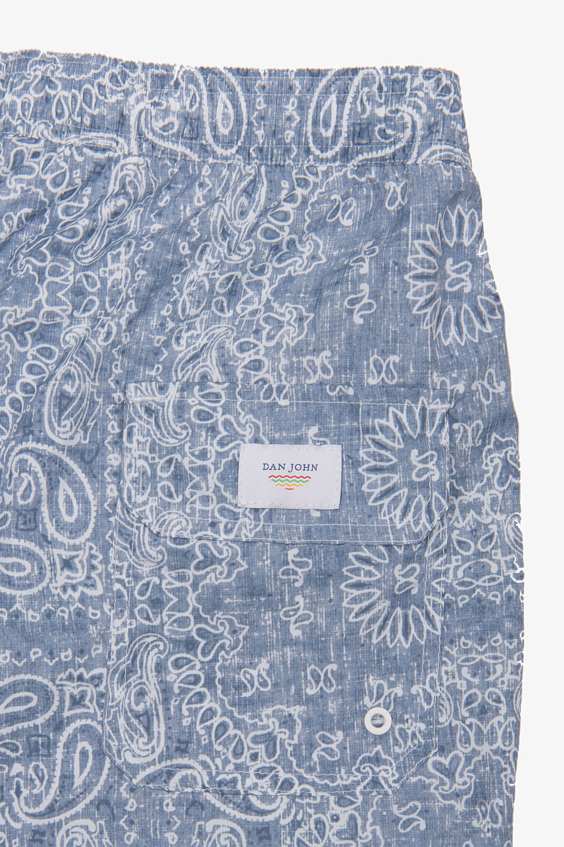 Costume da bagno stampa cashmere denim-Dan John