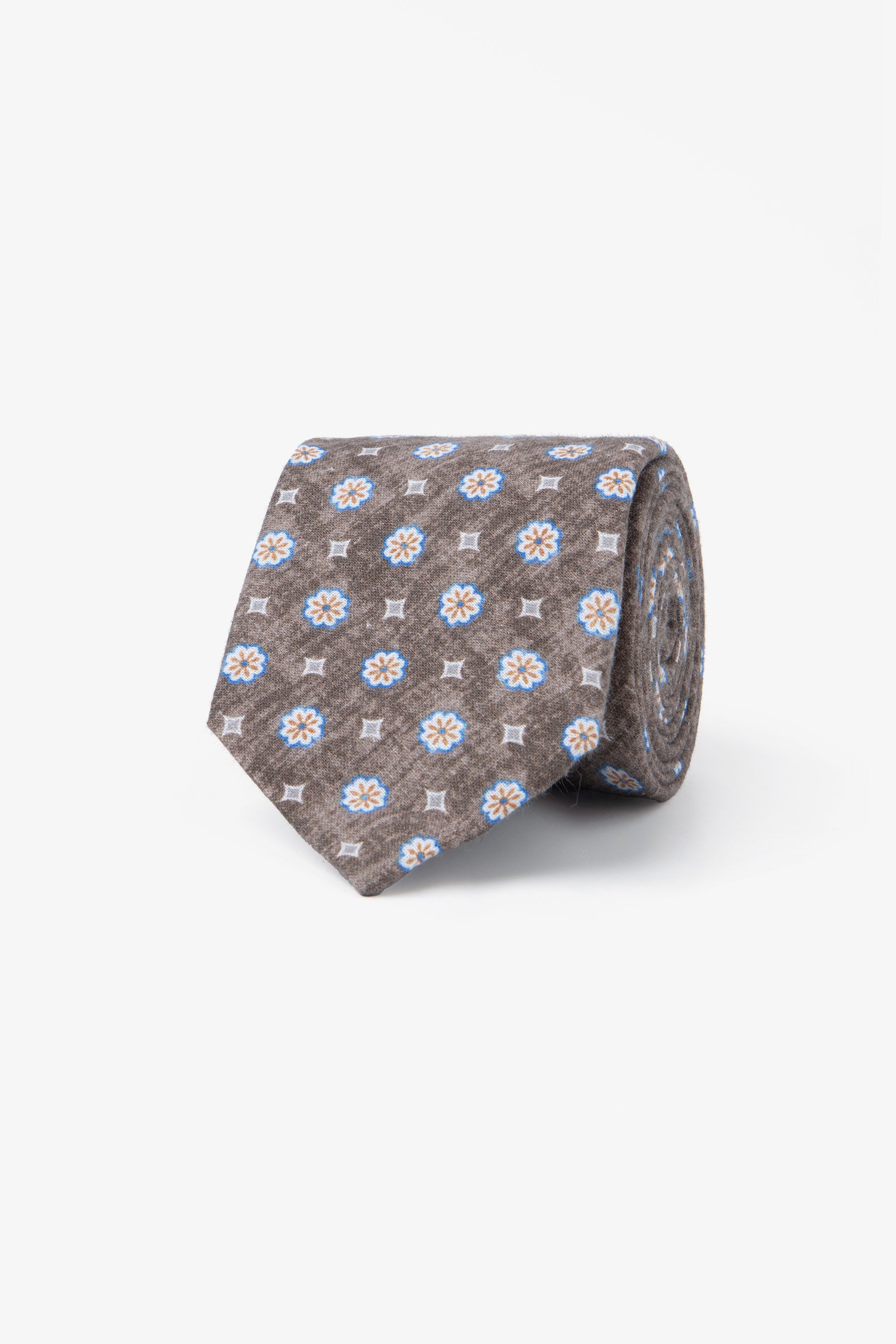 Cravatta fantasia beige-Dan John