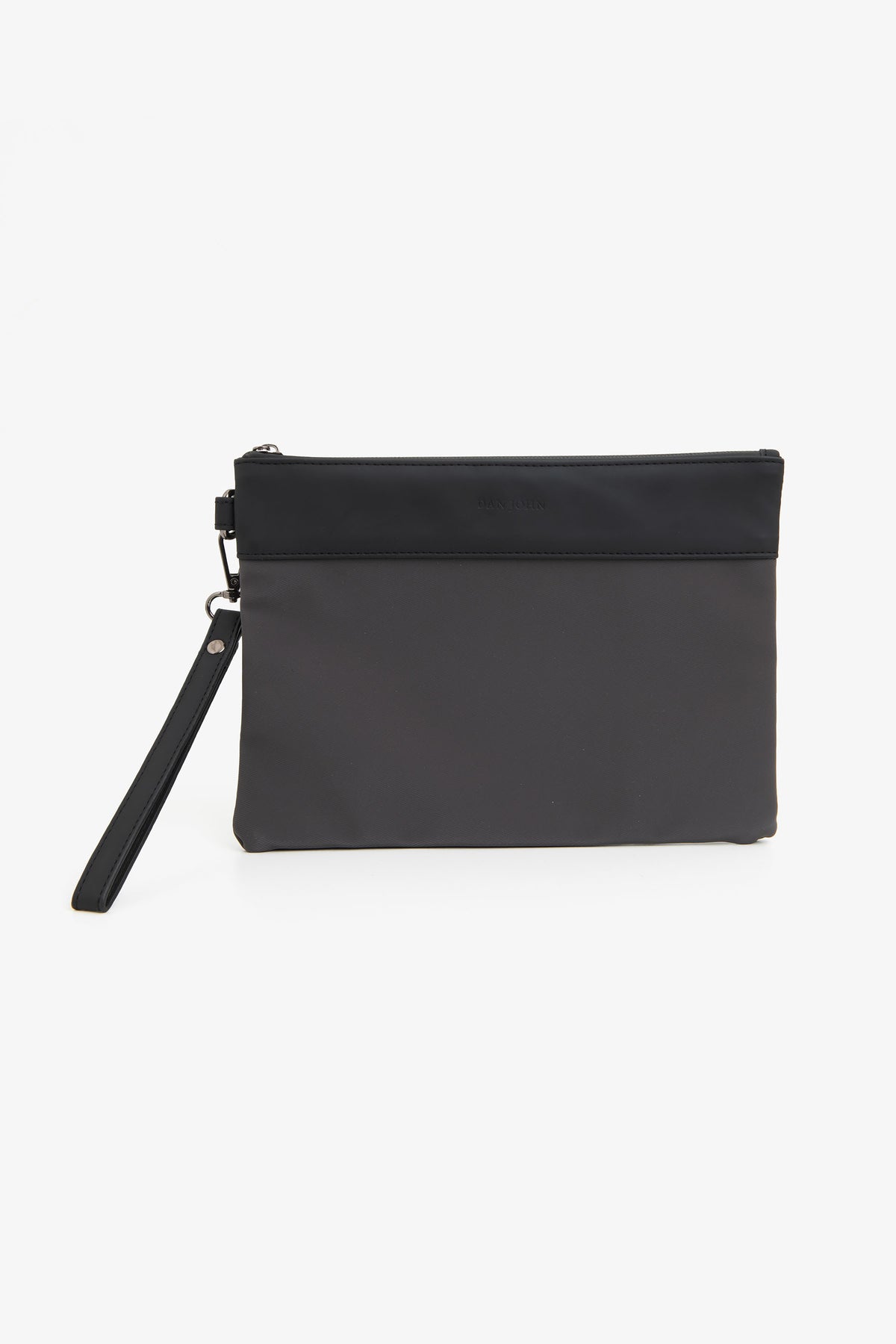 Pochette tessuto tecnico tortora