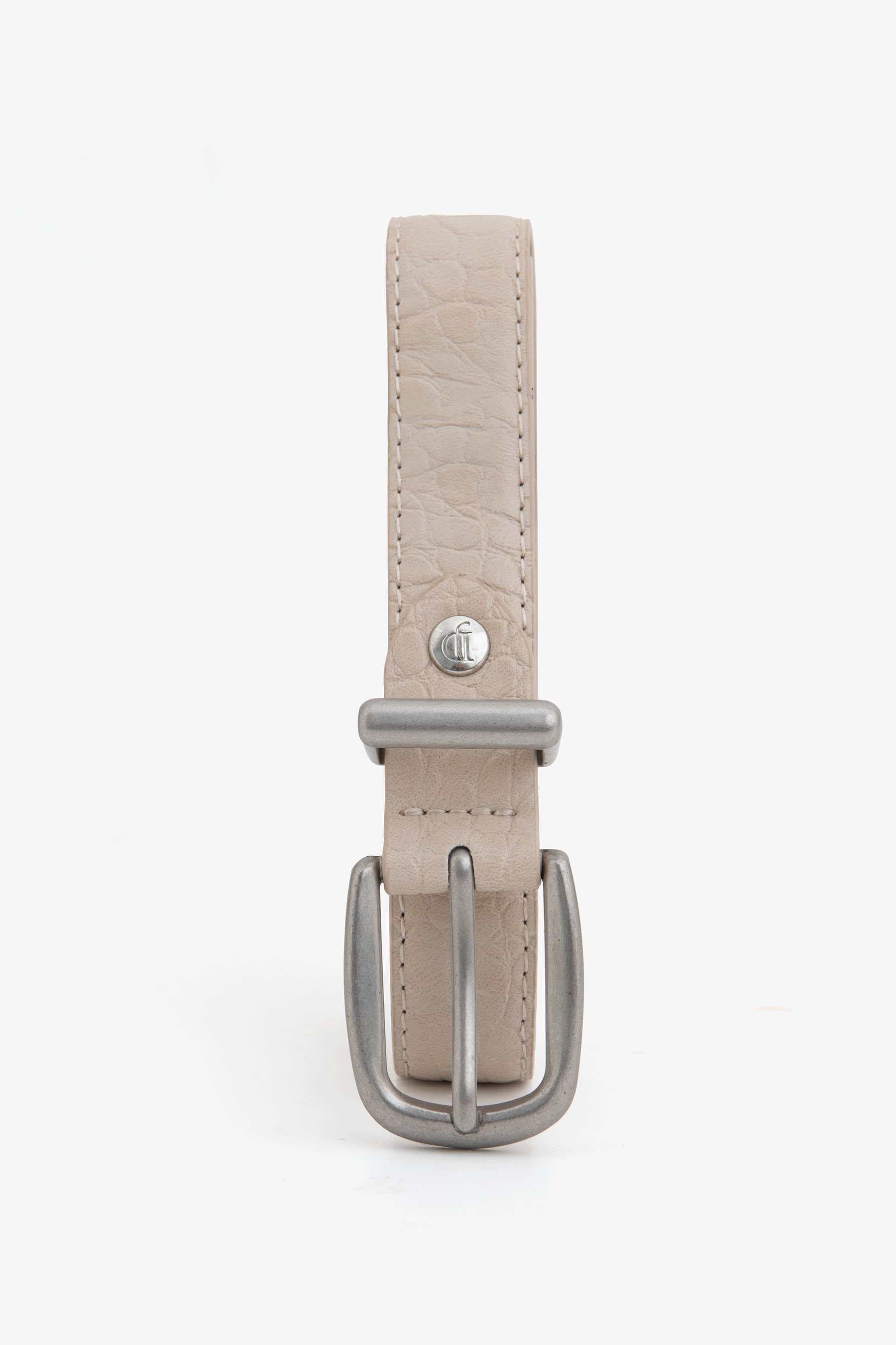 Cintura stampa cocco beige