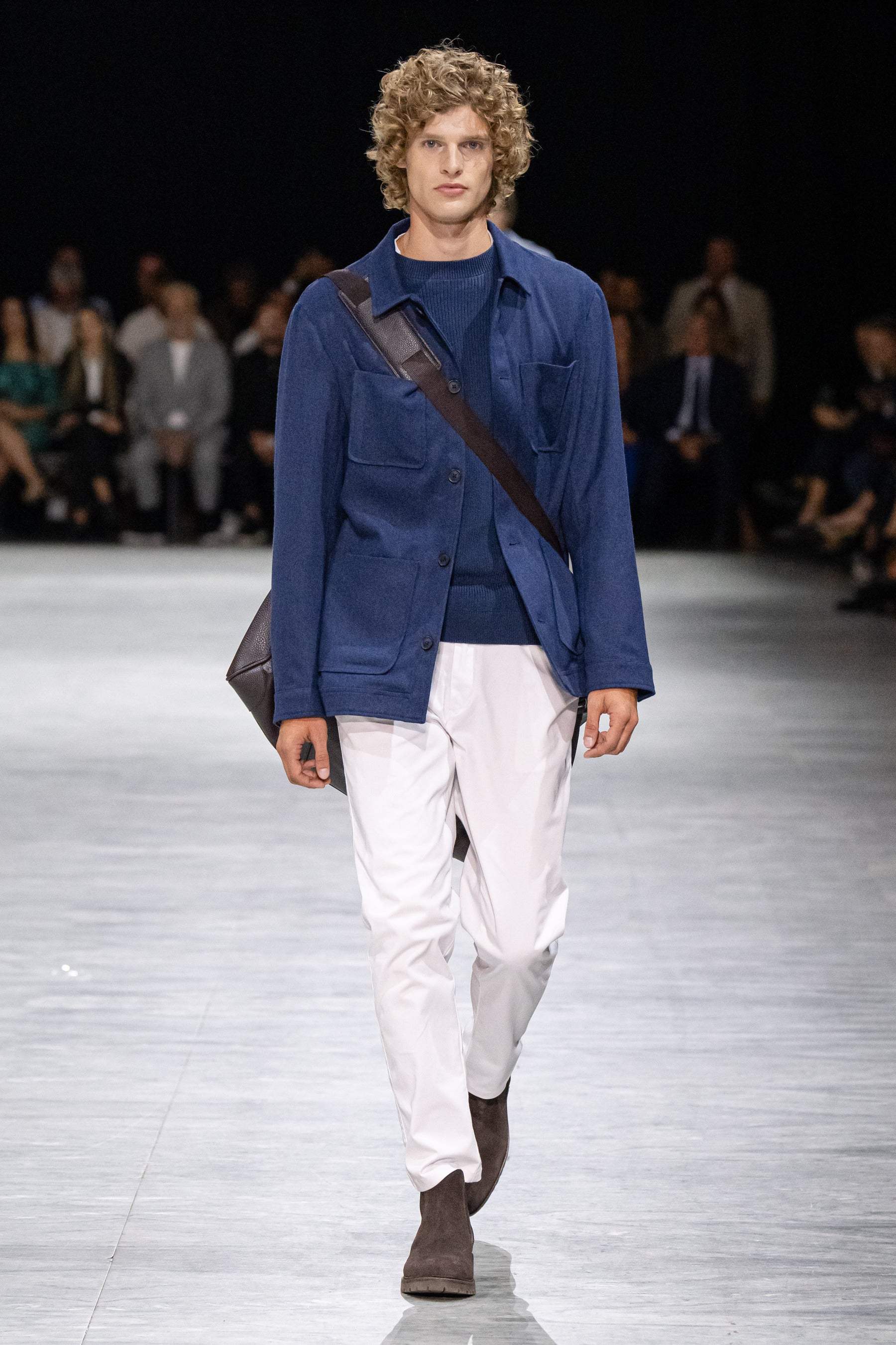 Overshirt melange avion-Dan John