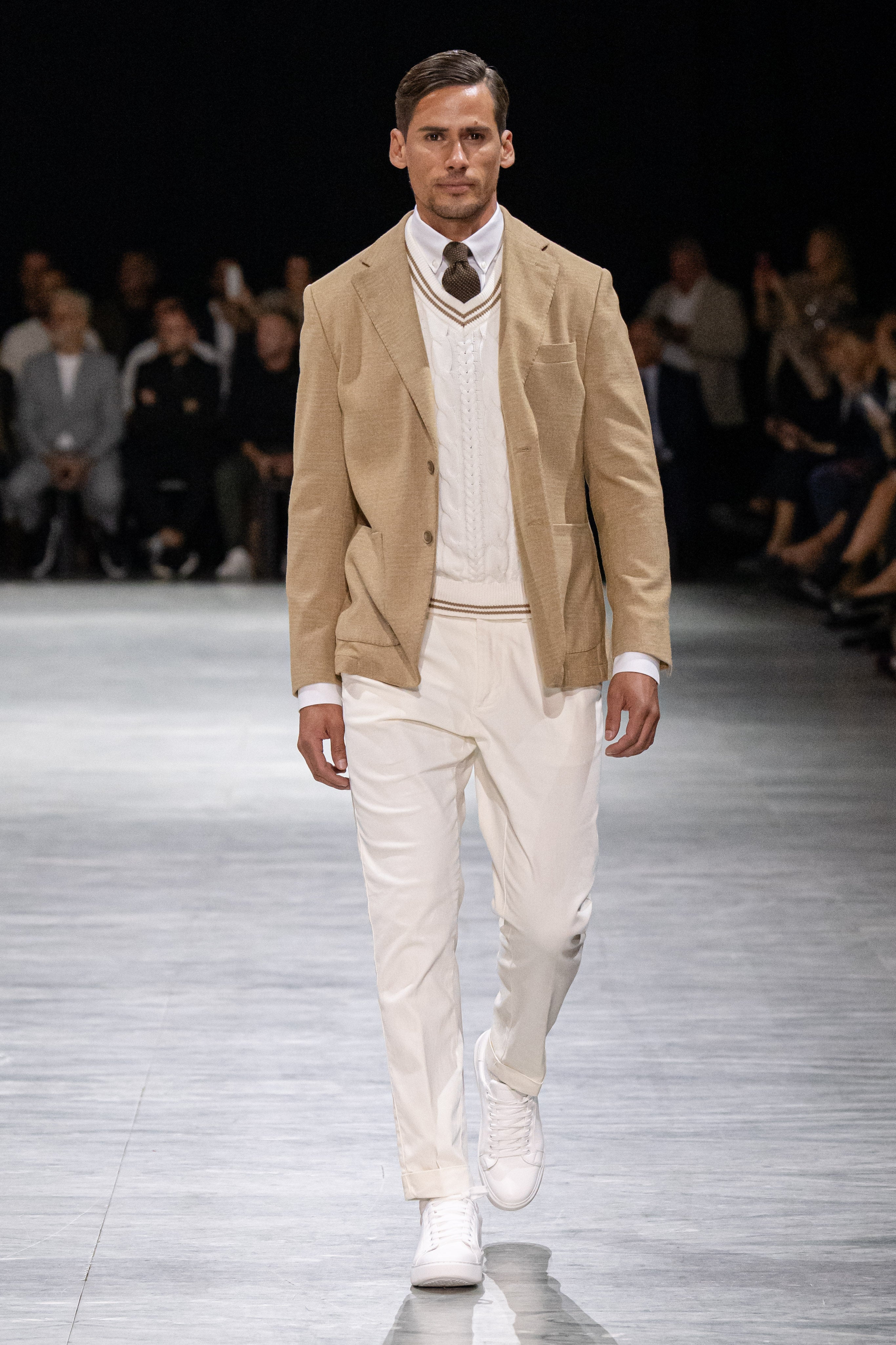 Giacca jersey beige-Dan John