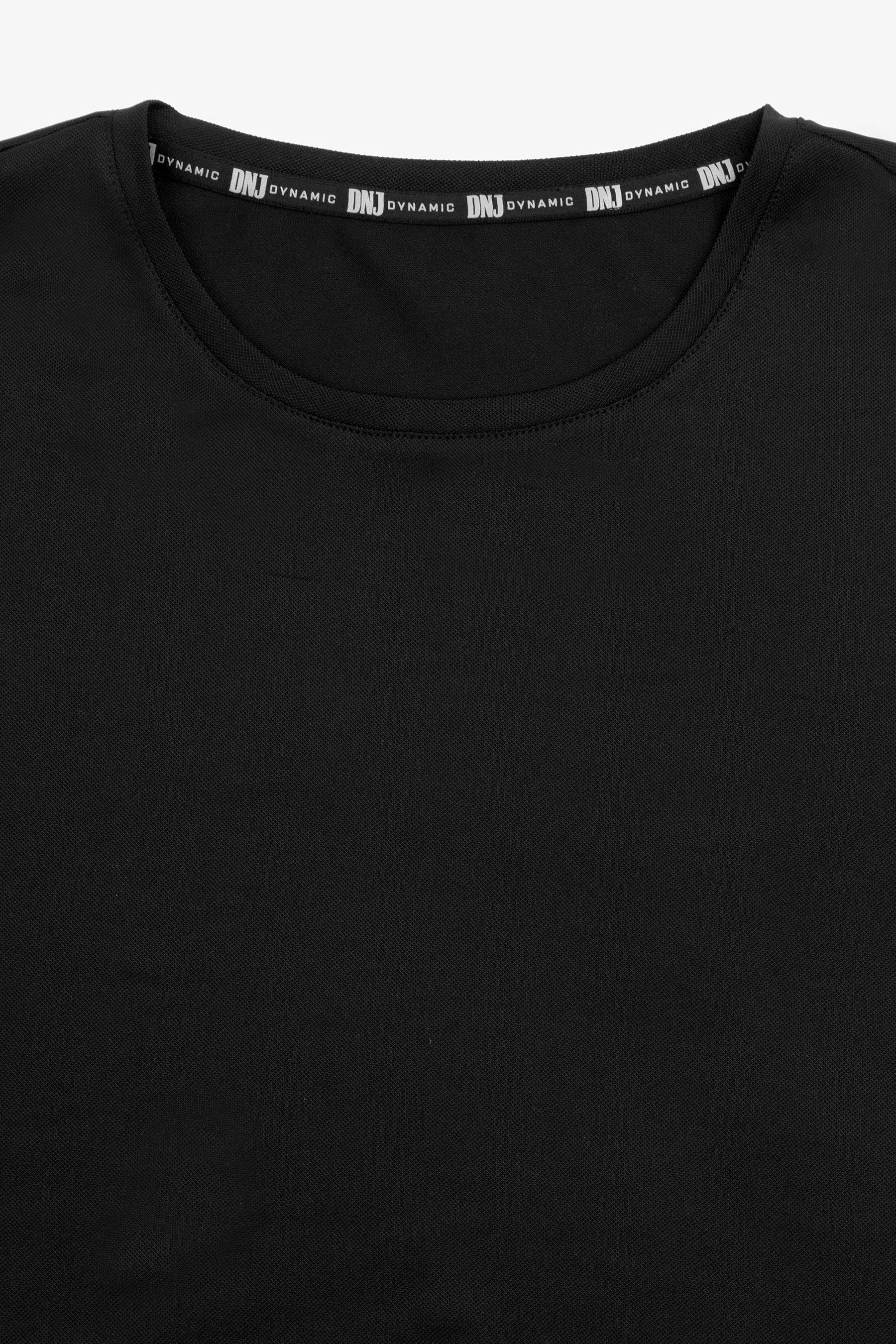 T-shirt tecnica basic nero DNJ-Dan John