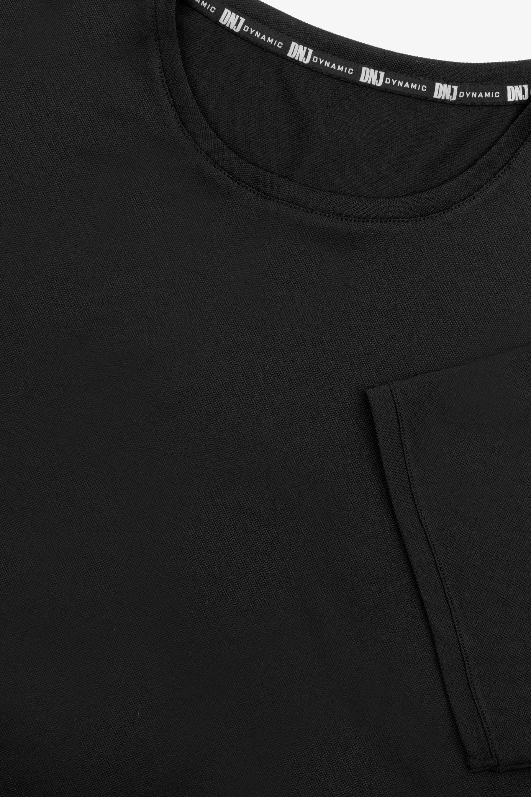 T-shirt tecnica basic nero DNJ-Dan John