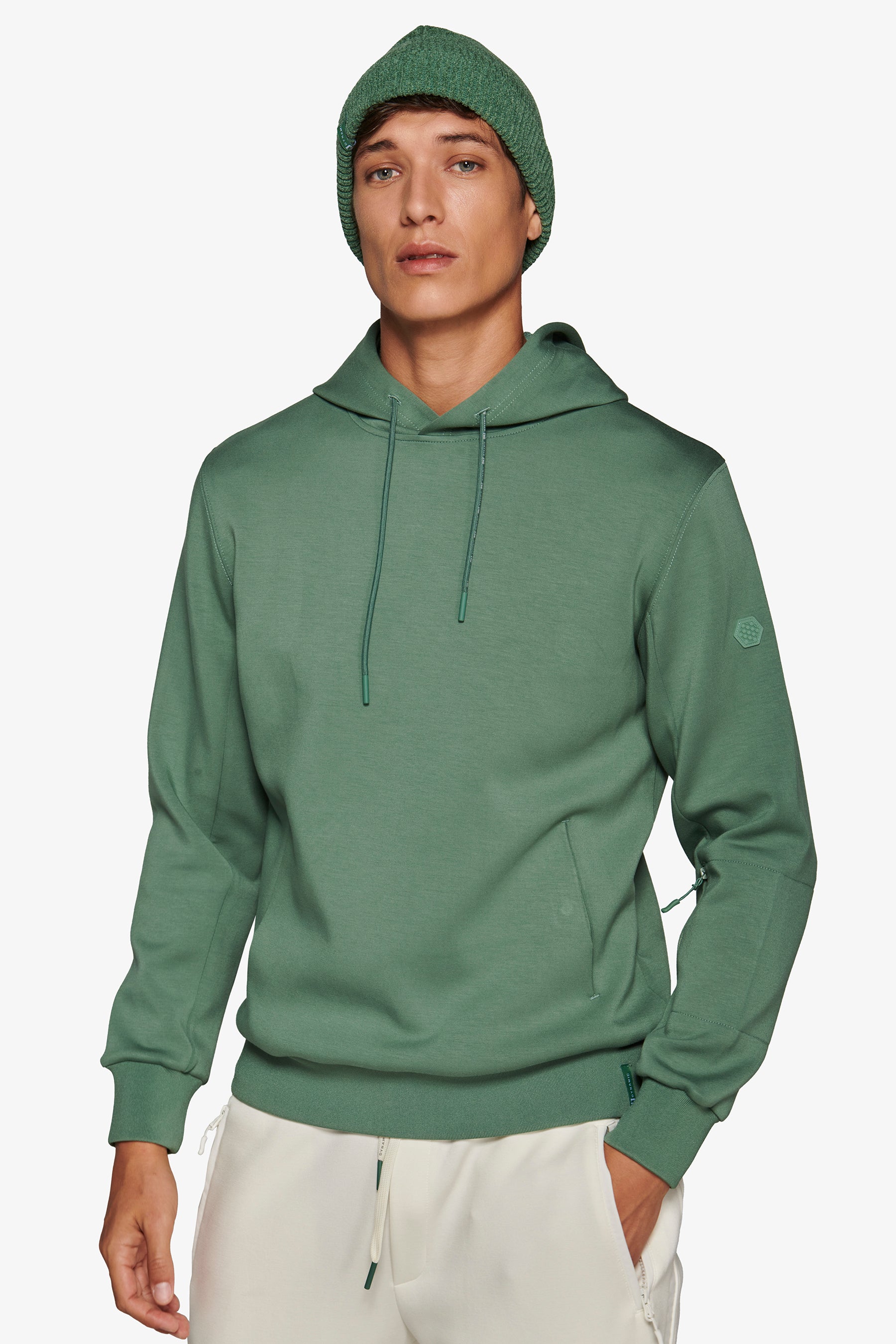 Felpa chiusa DNJ salvia-Dan John