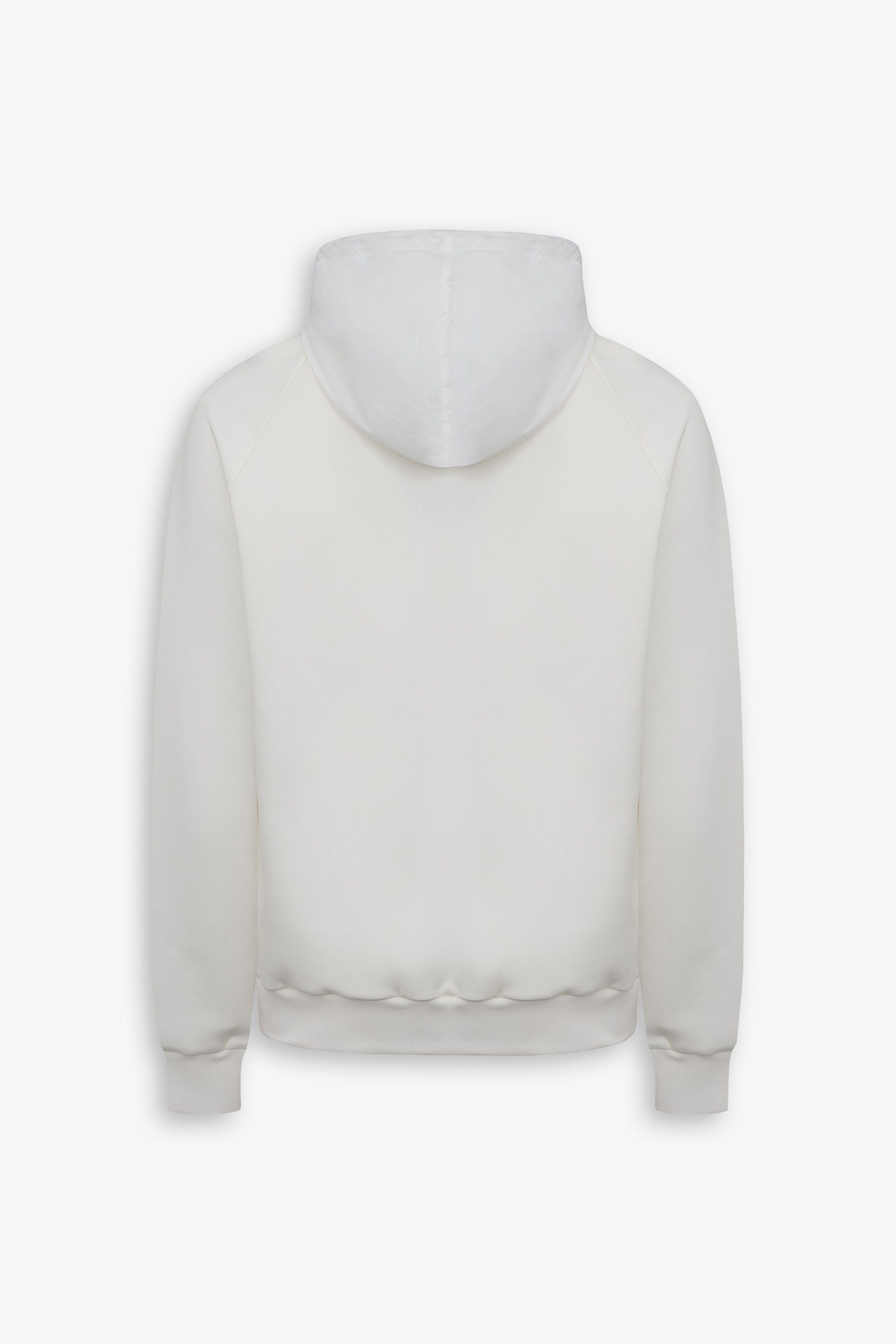 Felpa full zip bimaterica DNJ panna-Dan John