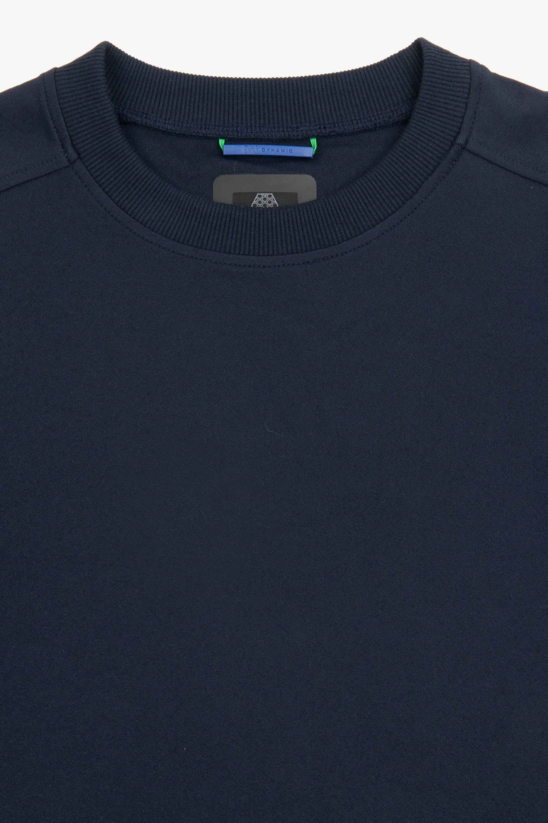 Felpa tecnica girocollo DNJ blu-Dan John