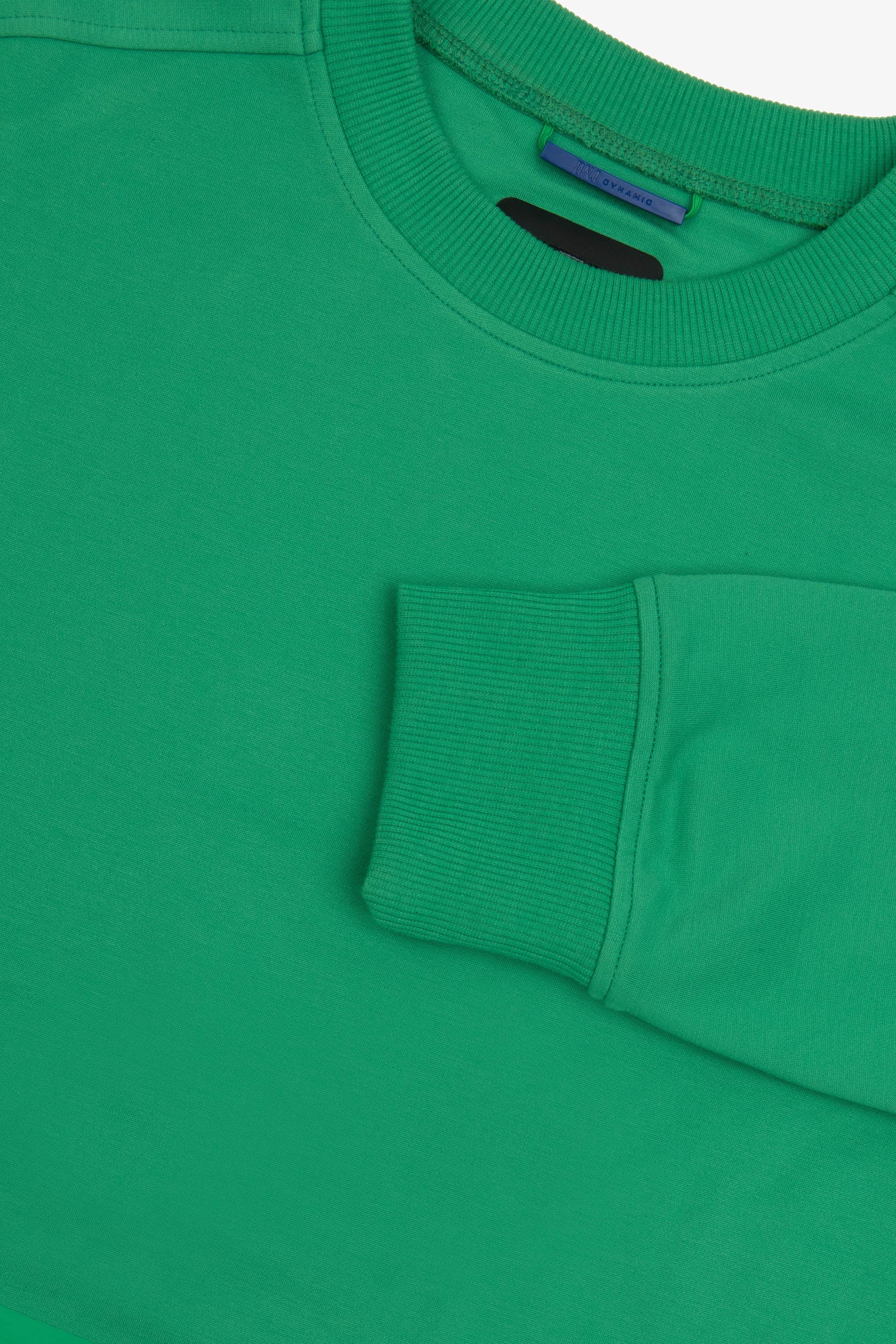 Felpa tecnica girocollo DNJ verde-Dan John