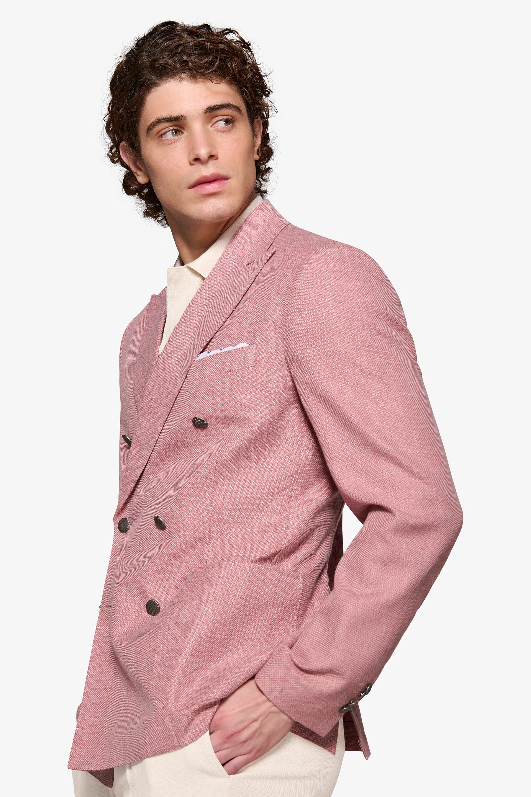 Giacca armaturata doppiopetto Tropea-Dan John