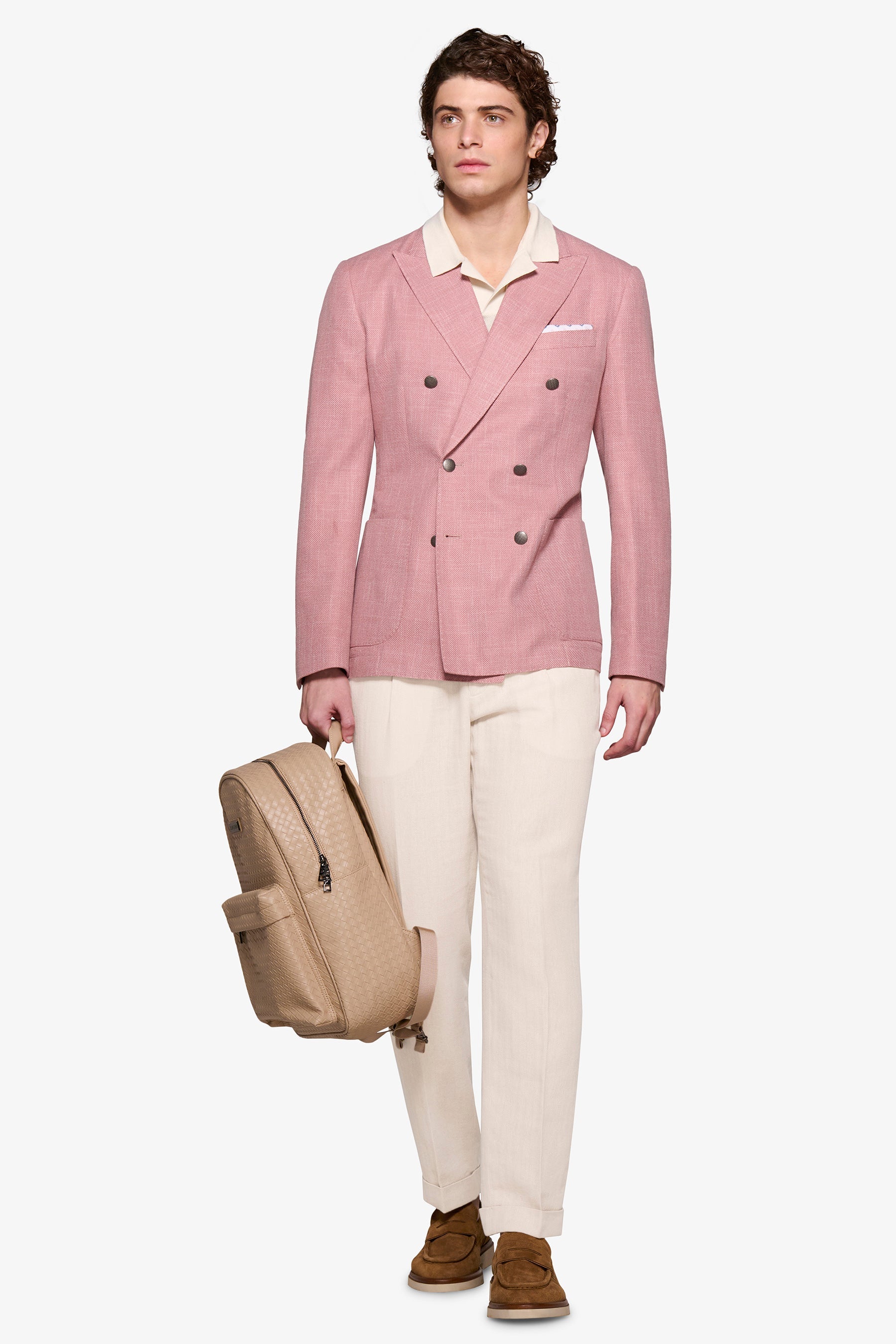 Giacca armaturata doppiopetto Tropea-Dan John