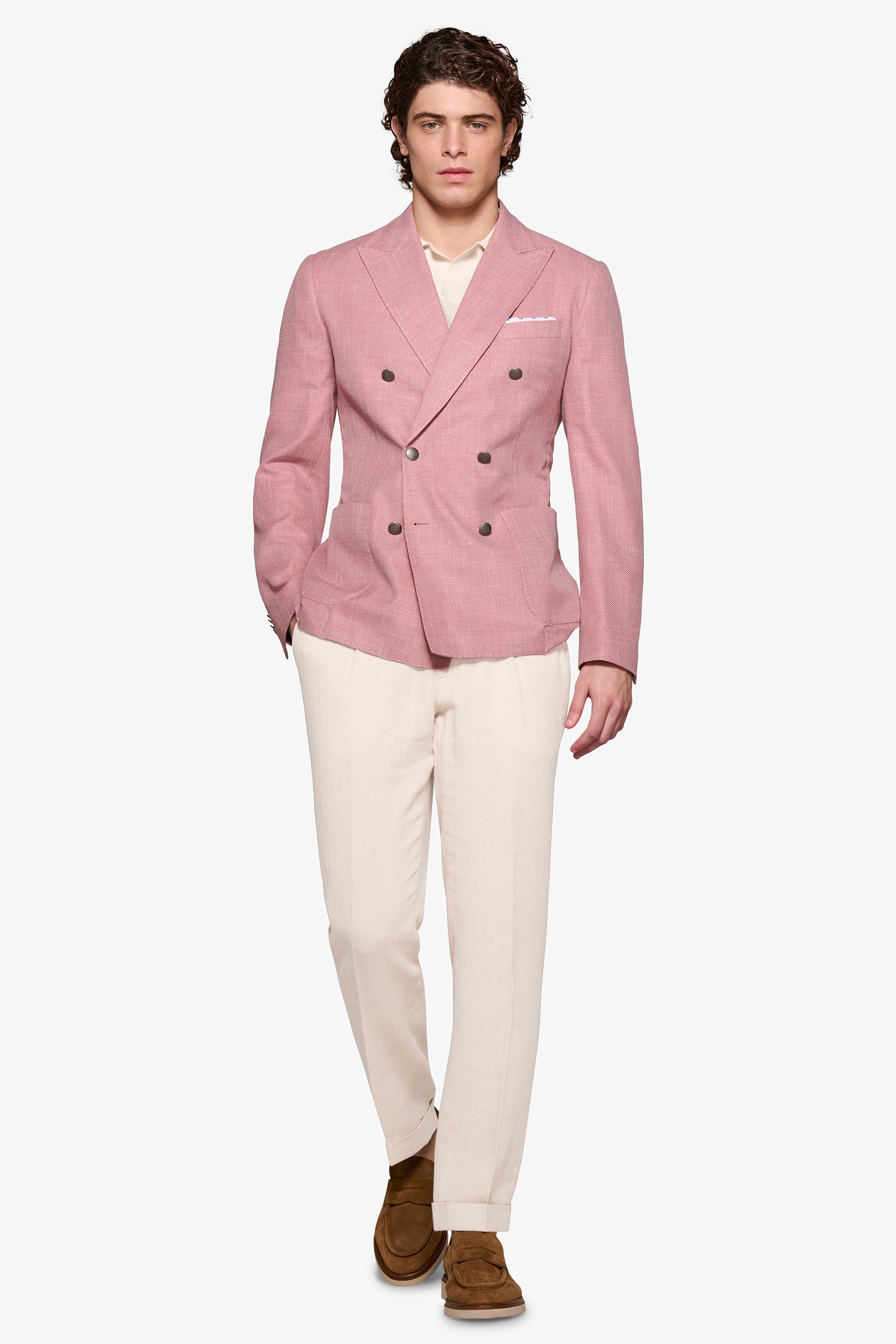 Giacca armaturata doppiopetto Tropea-Dan John