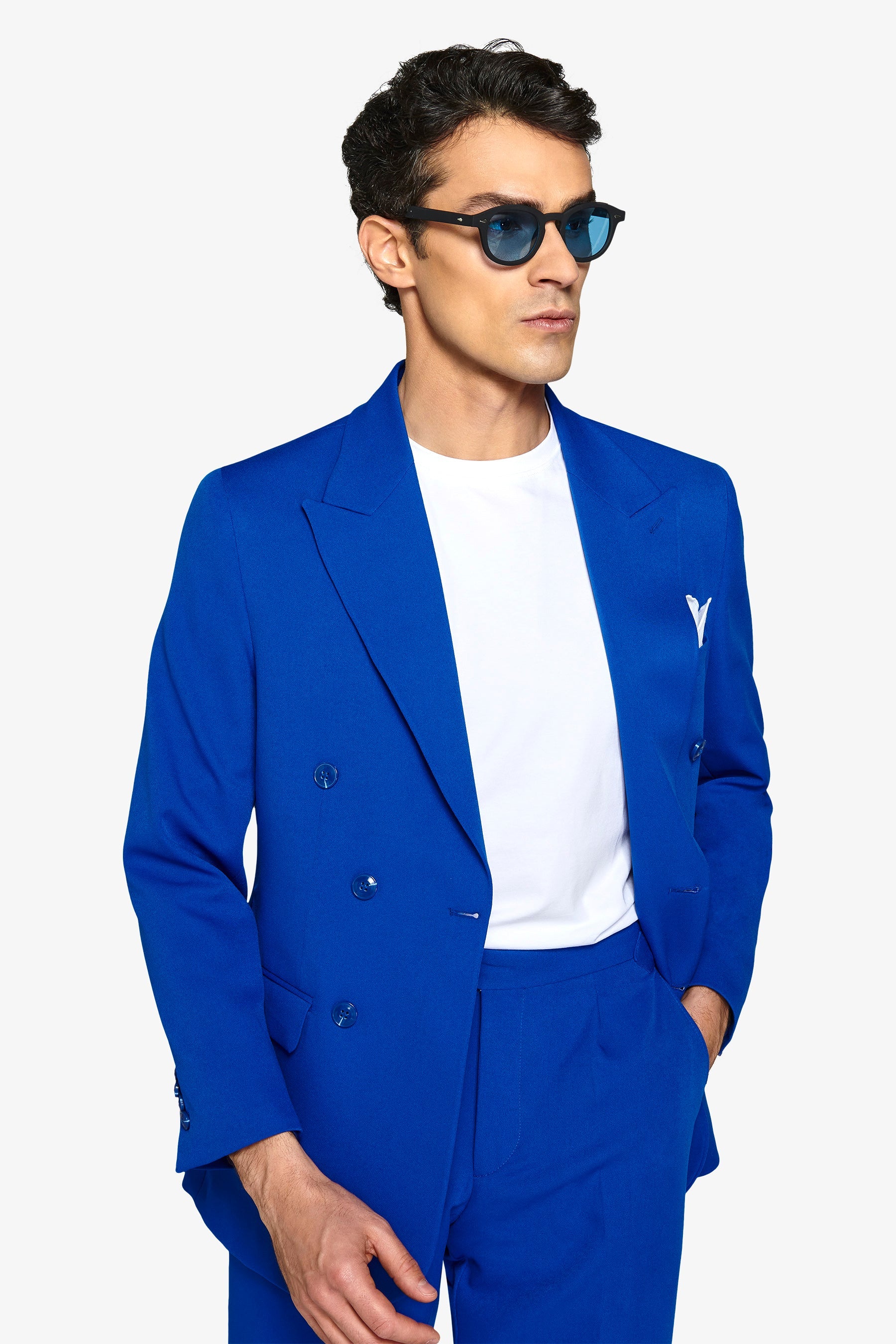 Giacca da abito doppiopetto royal slim-Dan John