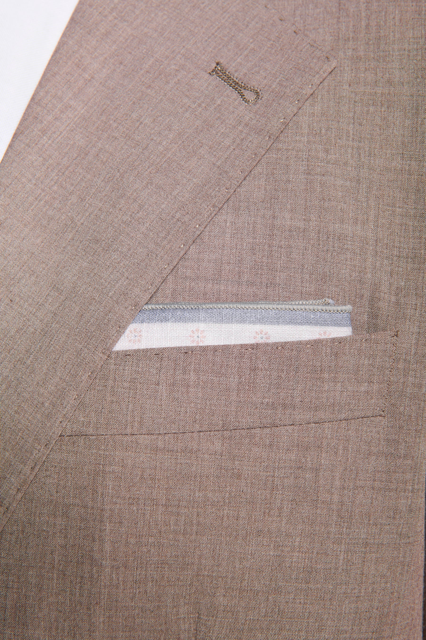 Giacca da abito in grisaglia leggera fango-Dan John