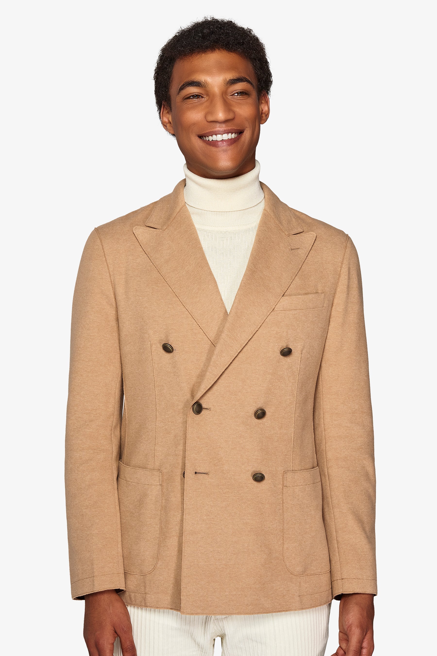 Giacca doppiopetto "vivo" slim-Dan John