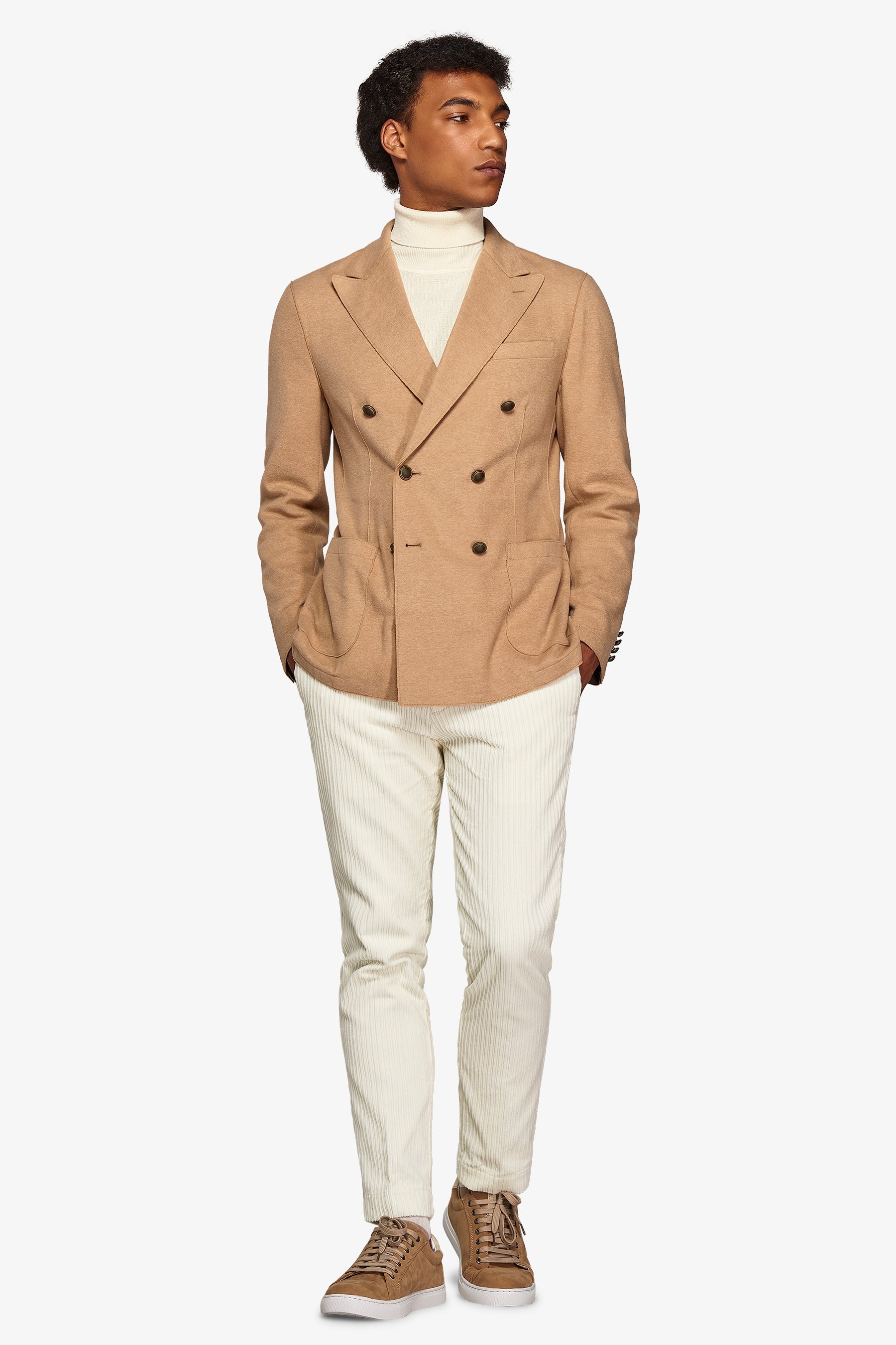 Giacca doppiopetto "vivo" slim-Dan John