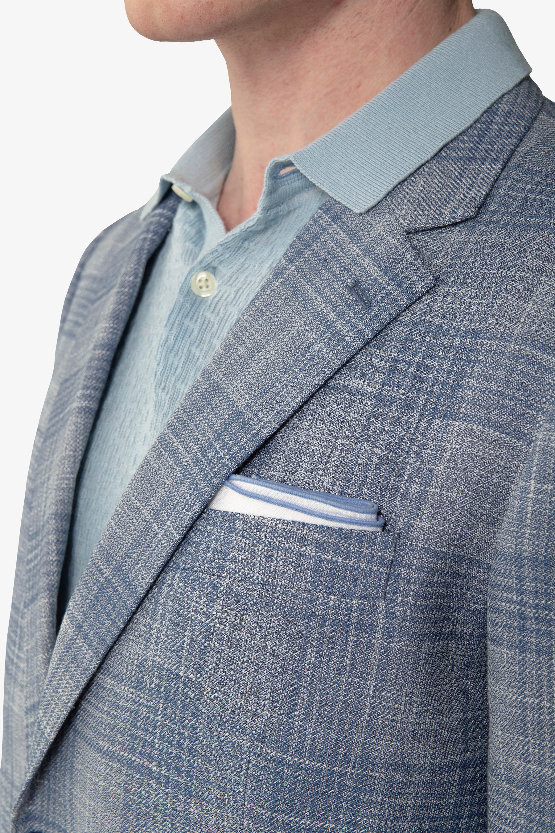 Giacca fantasia principe di Galles melange-Dan John