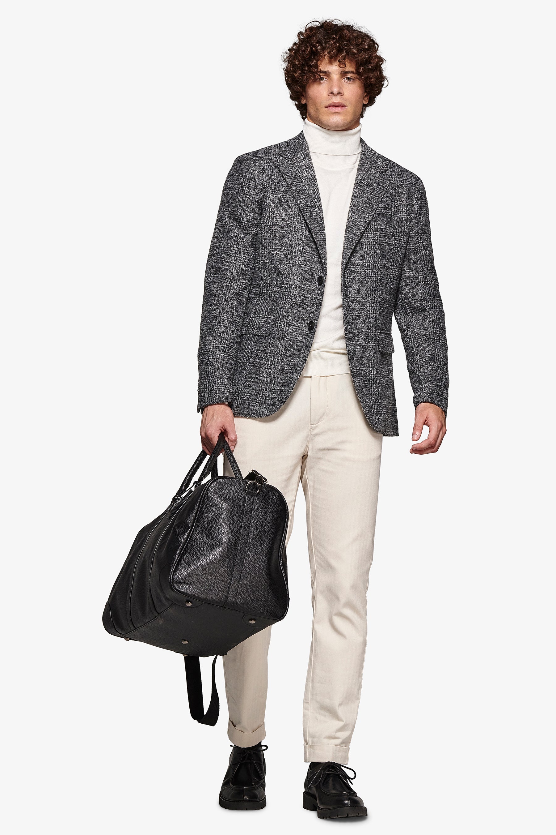 Giacca overcheck antracite-Dan John