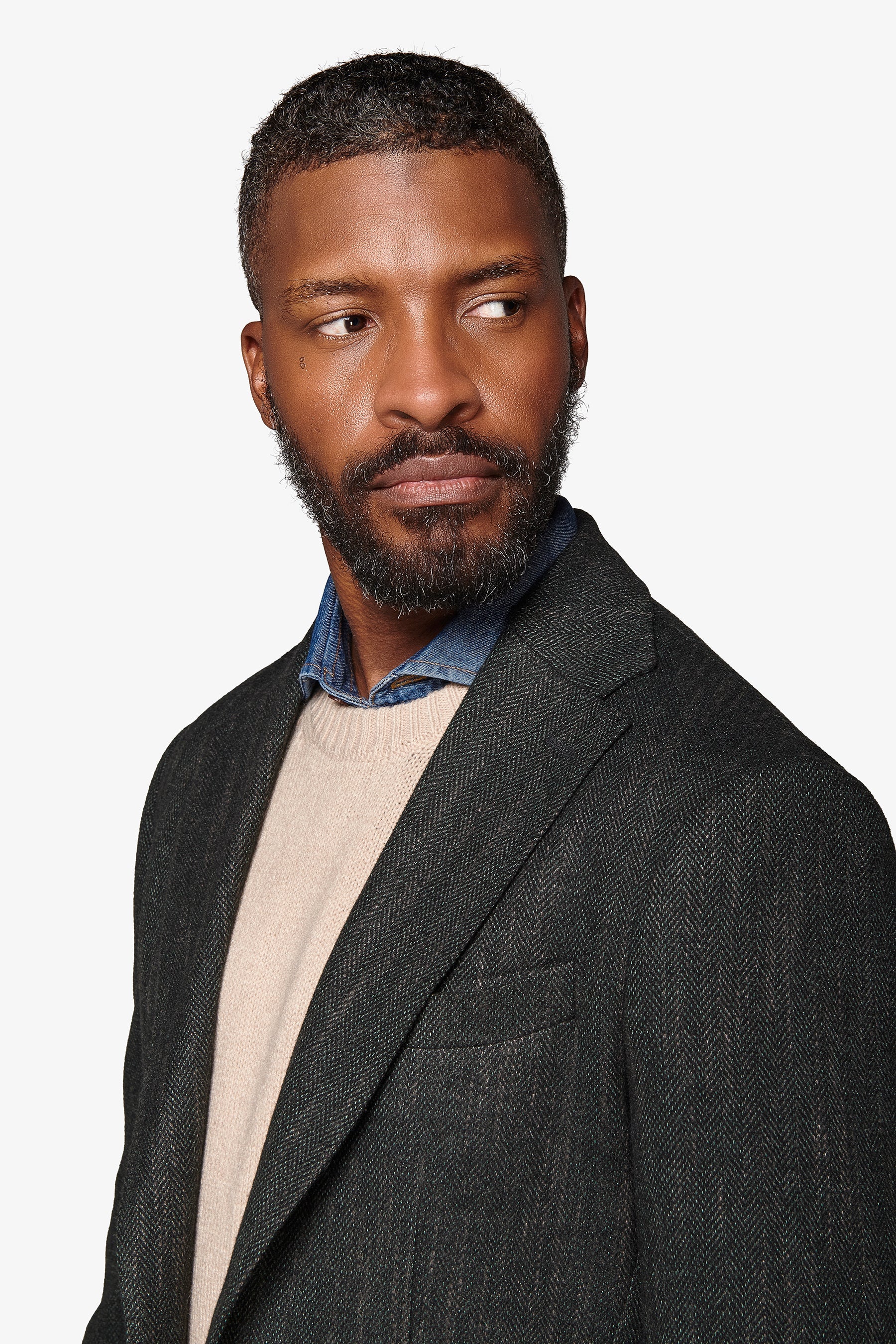 Giacca spigata verde-Dan John