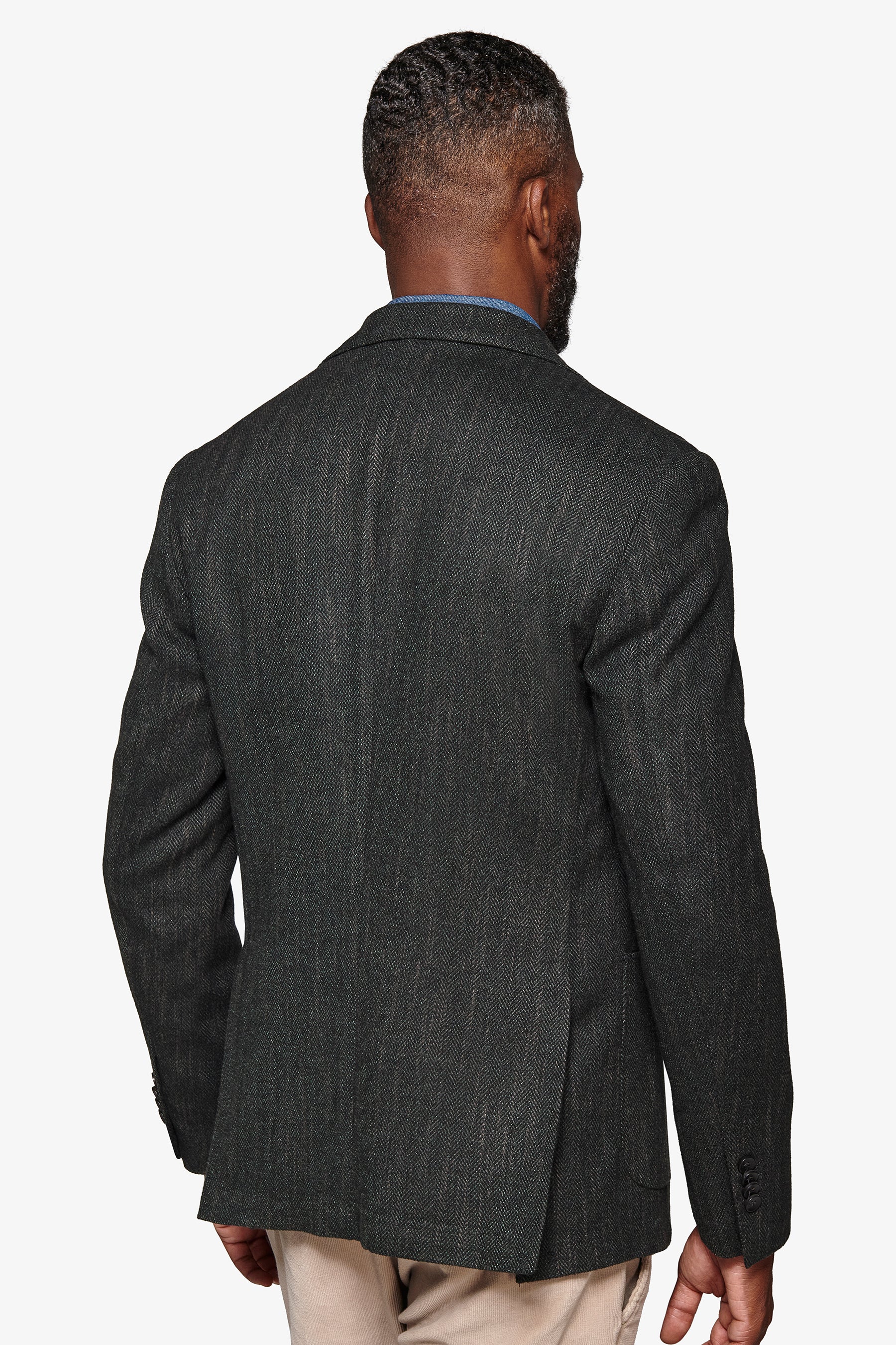 Giacca spigata verde-Dan John