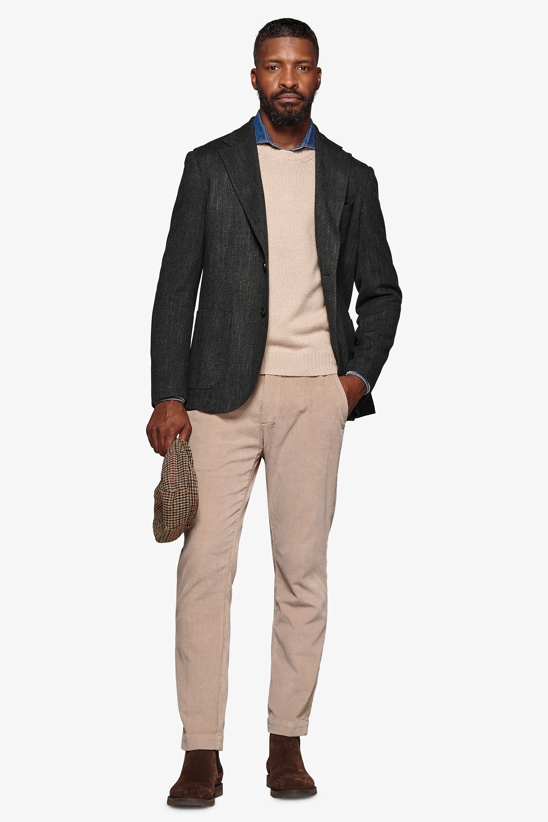 Giacca spigata verde-Dan John