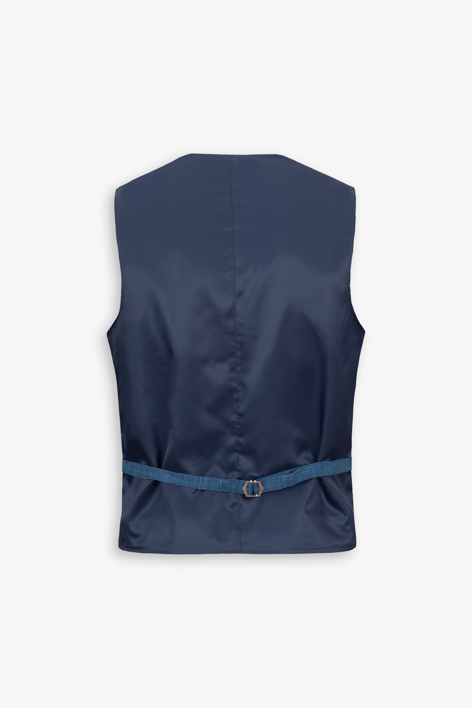 Gilet in tela fiammata royal-Dan John