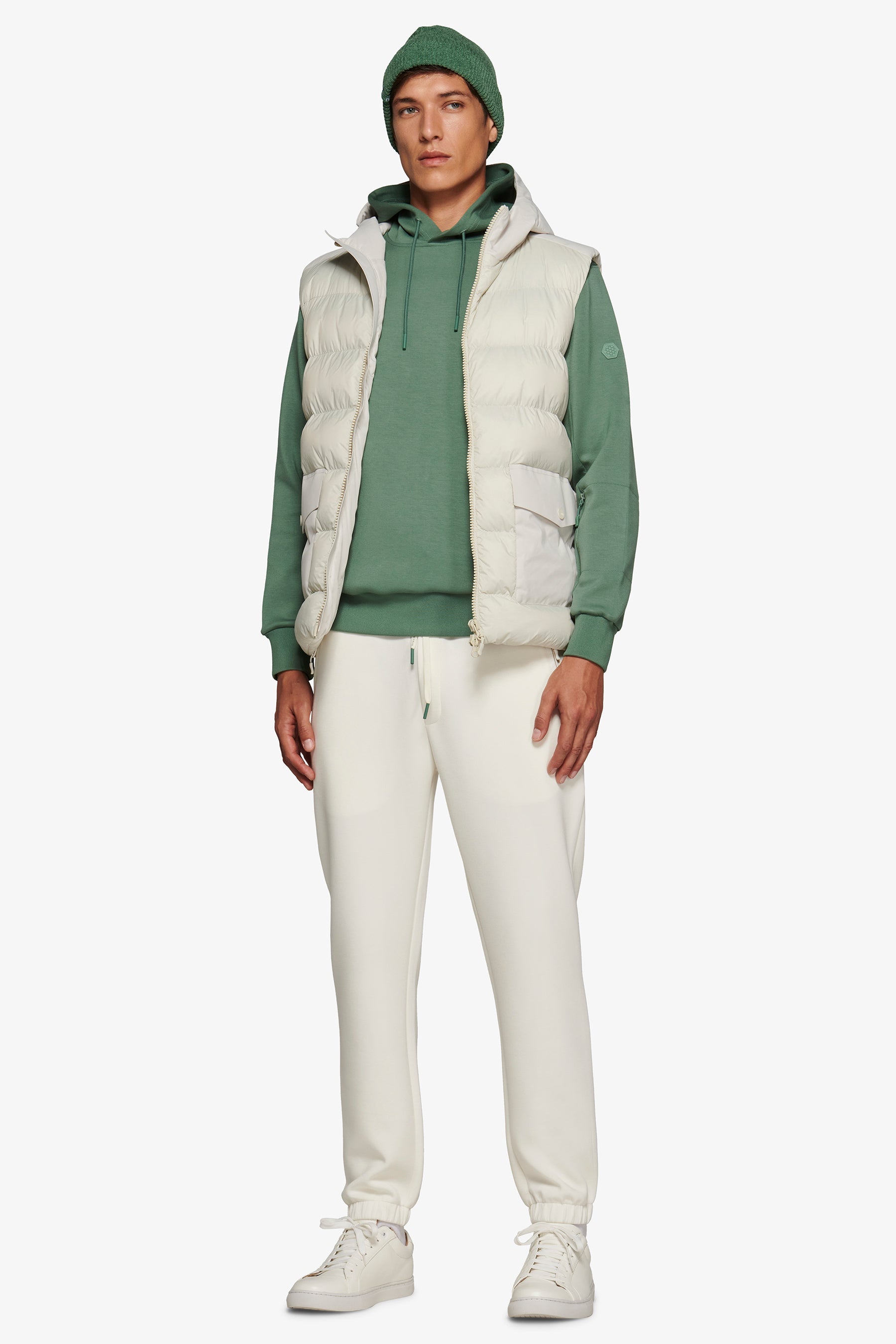 Gilet trapuntato DNJ ghiaccio-Dan John