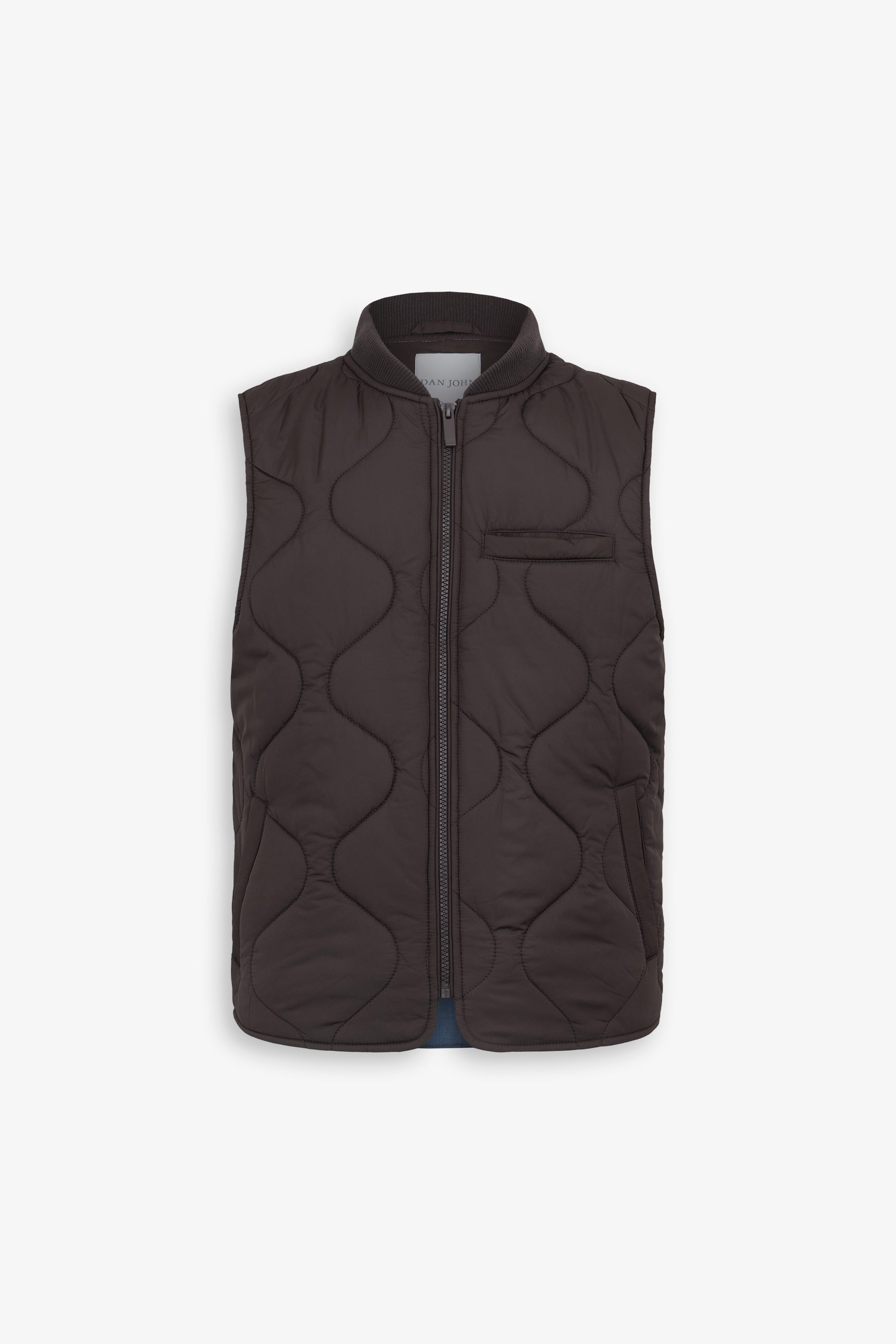 Gilet trapuntato moro-Dan John