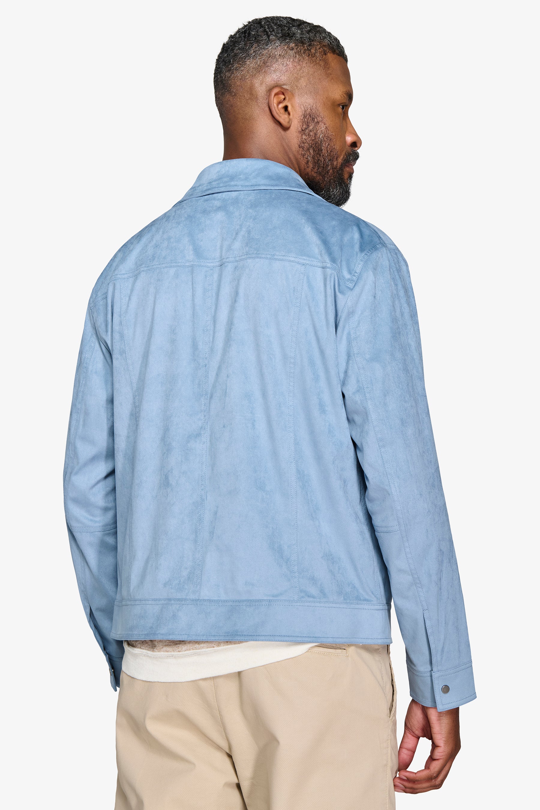 Giubbotto corto celeste-Dan John