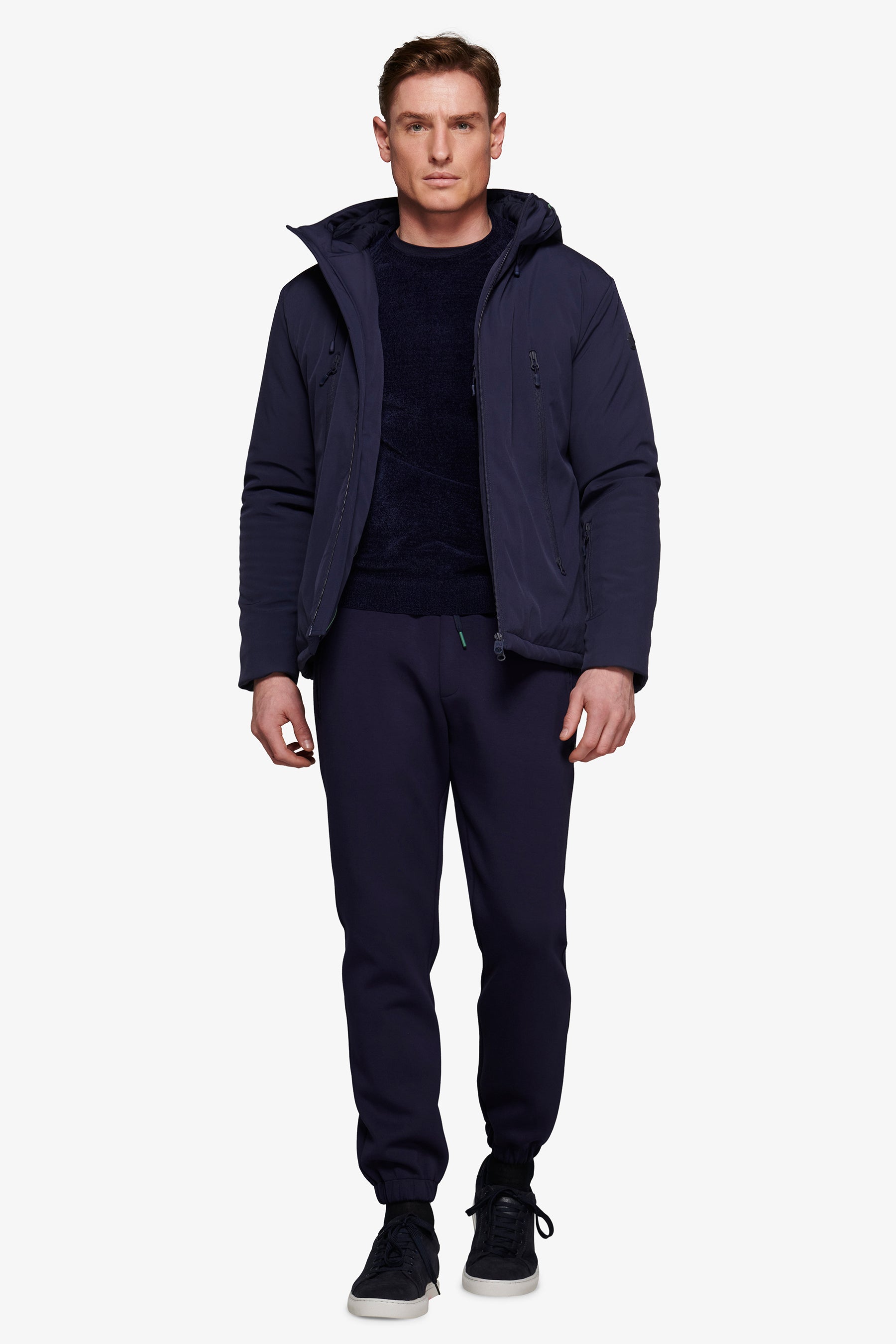 Giubbotto corto tecnico DNJ blu-Dan John