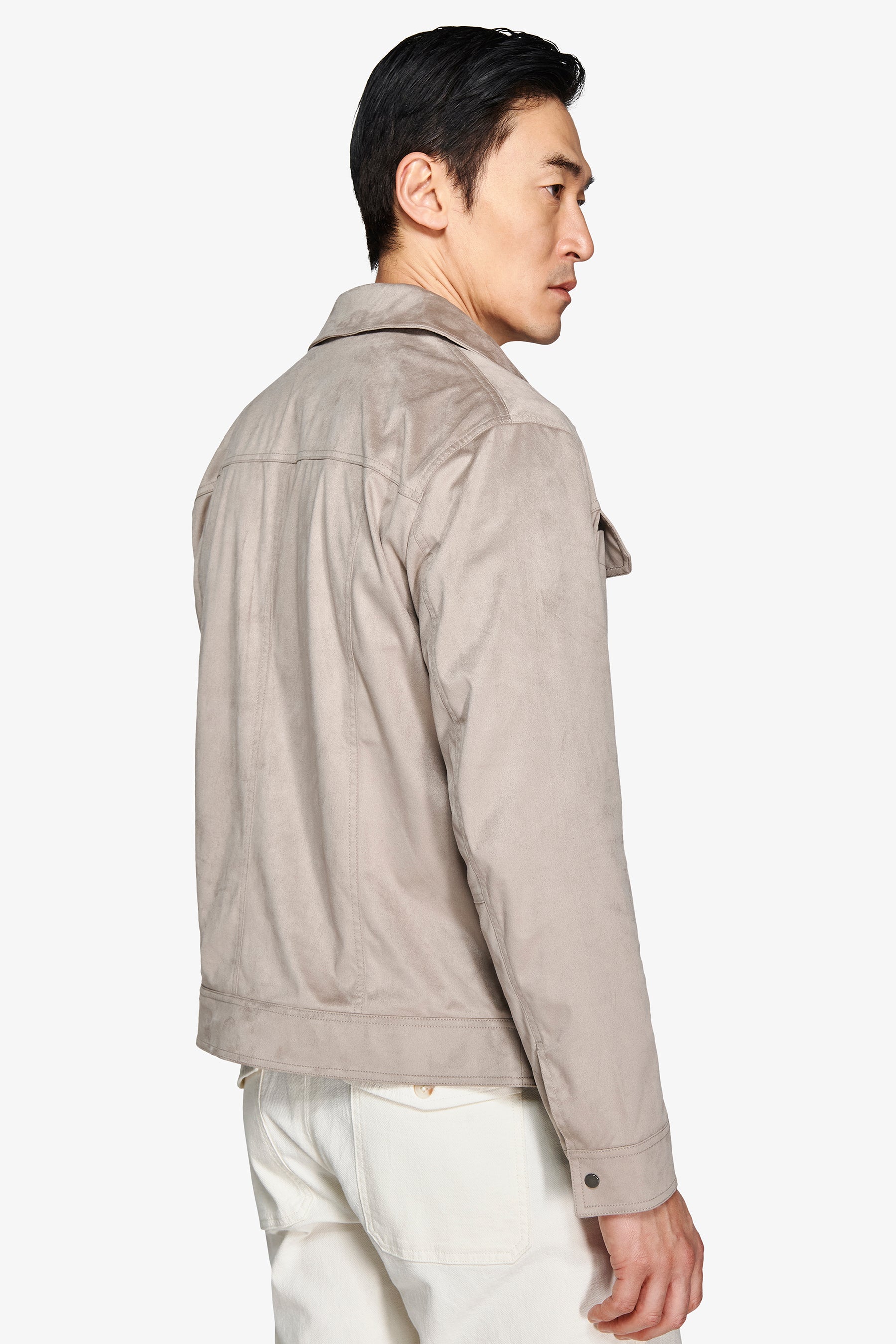 Giubbotto corto tortora-Dan John