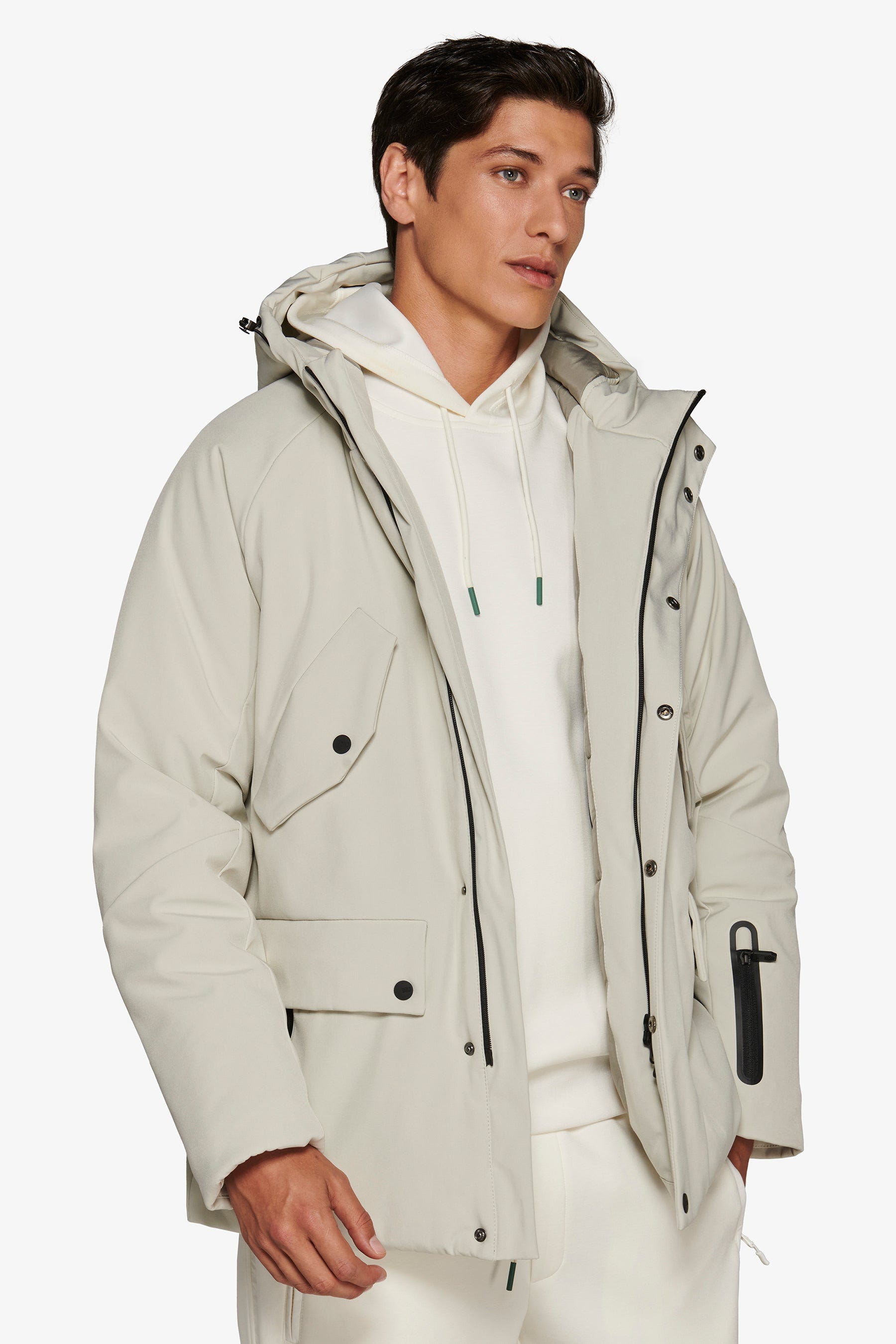 Giubbotto parka tecnico DNJ ghiaccio-Dan John