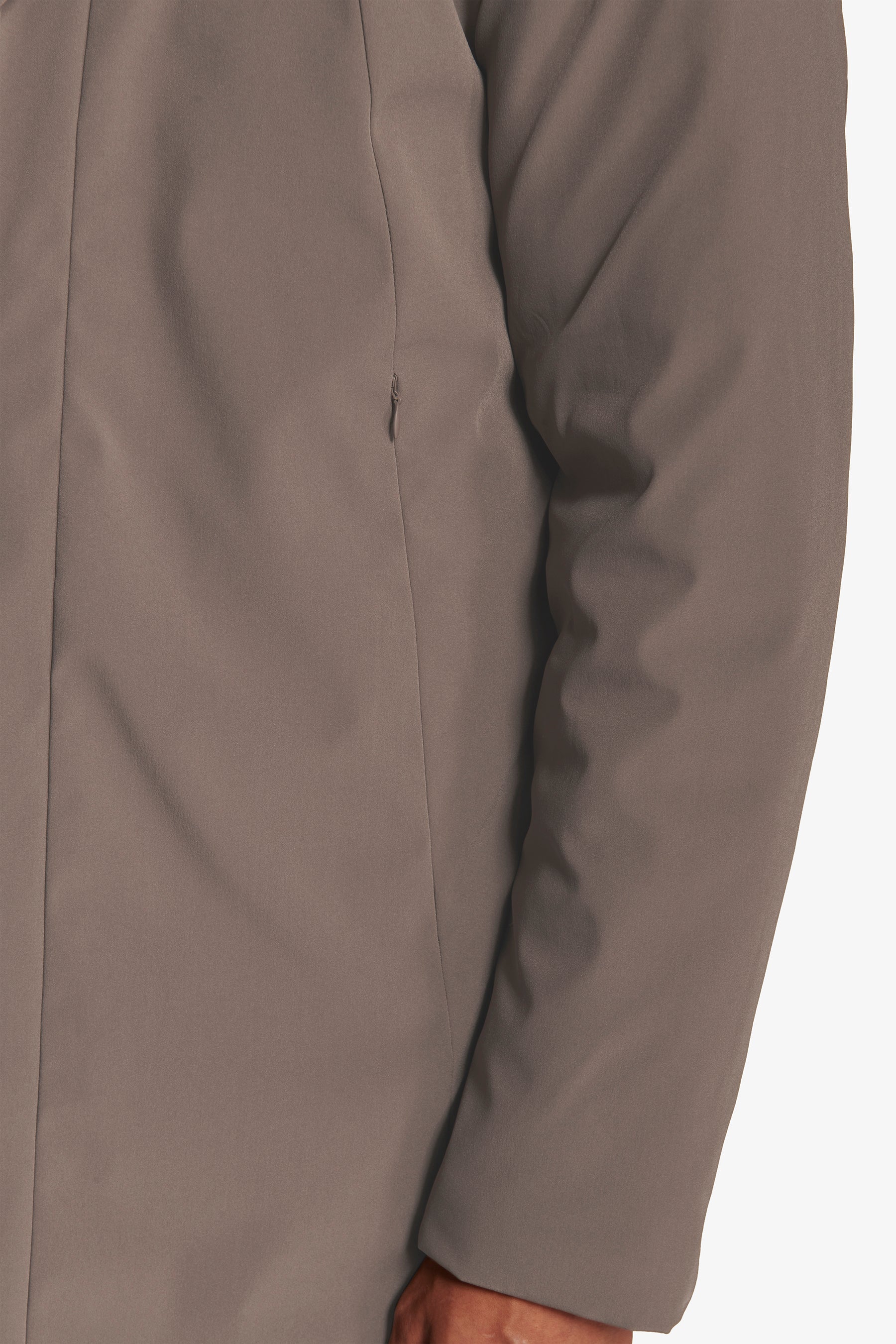 Giubbotto parka tecnico lungo DNJ fango-Dan John