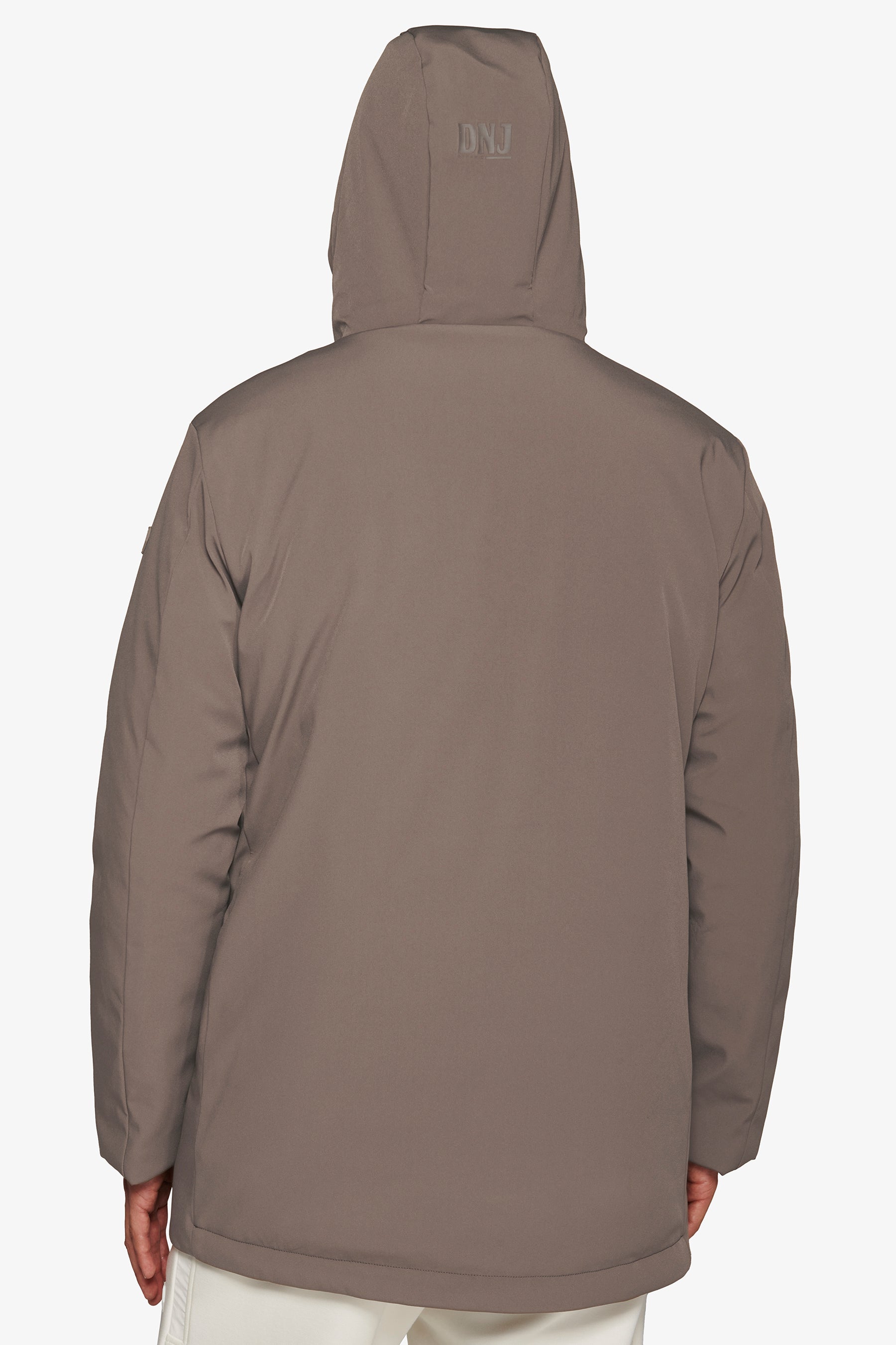 Giubbotto parka tecnico lungo DNJ fango-Dan John