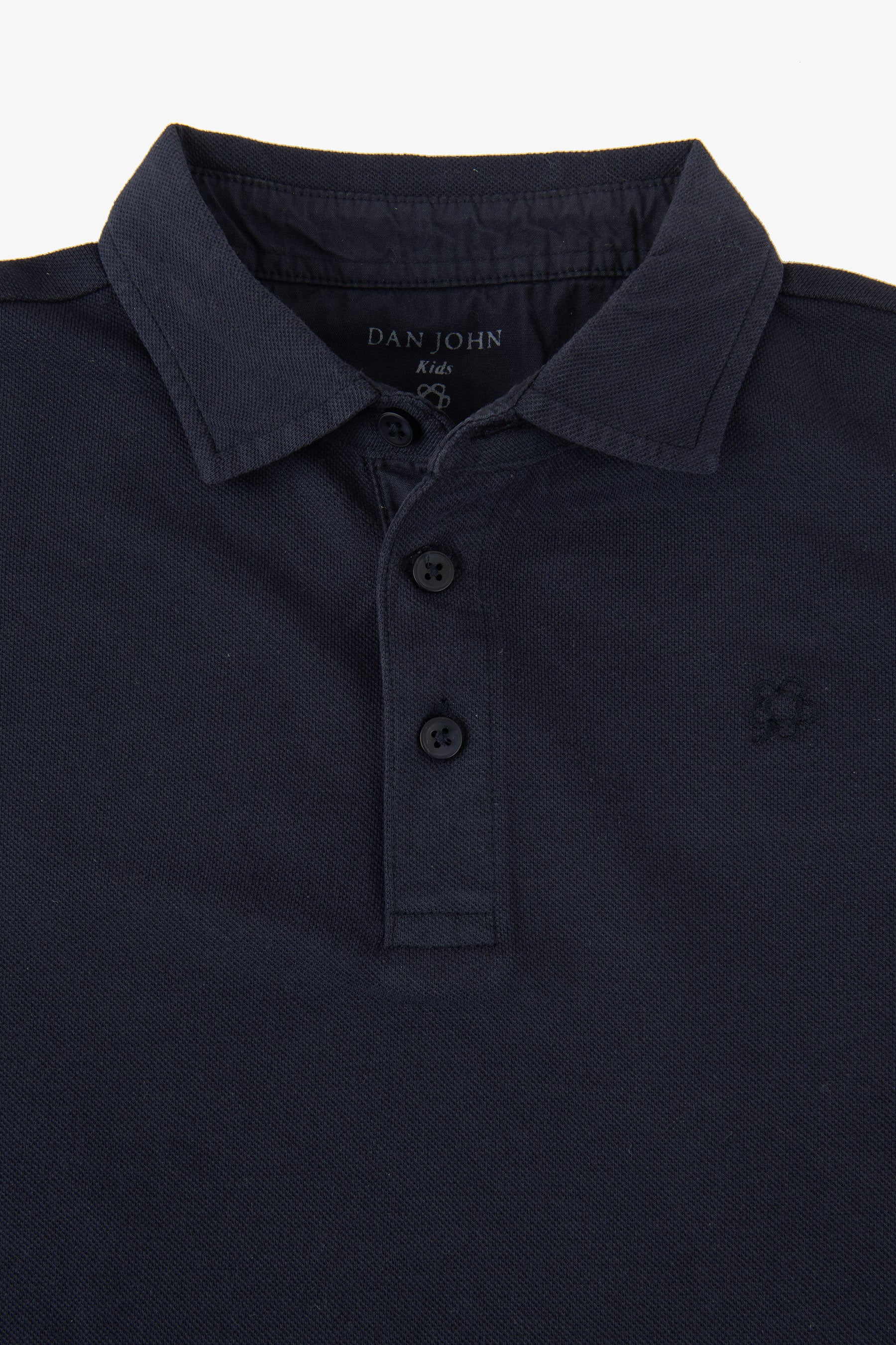 KIDS Blue piqué polo shirt