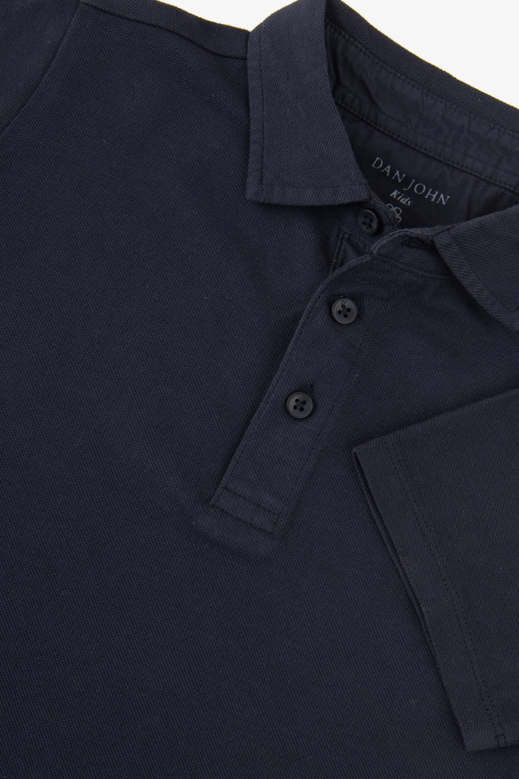KIDS Blue piqué polo shirt