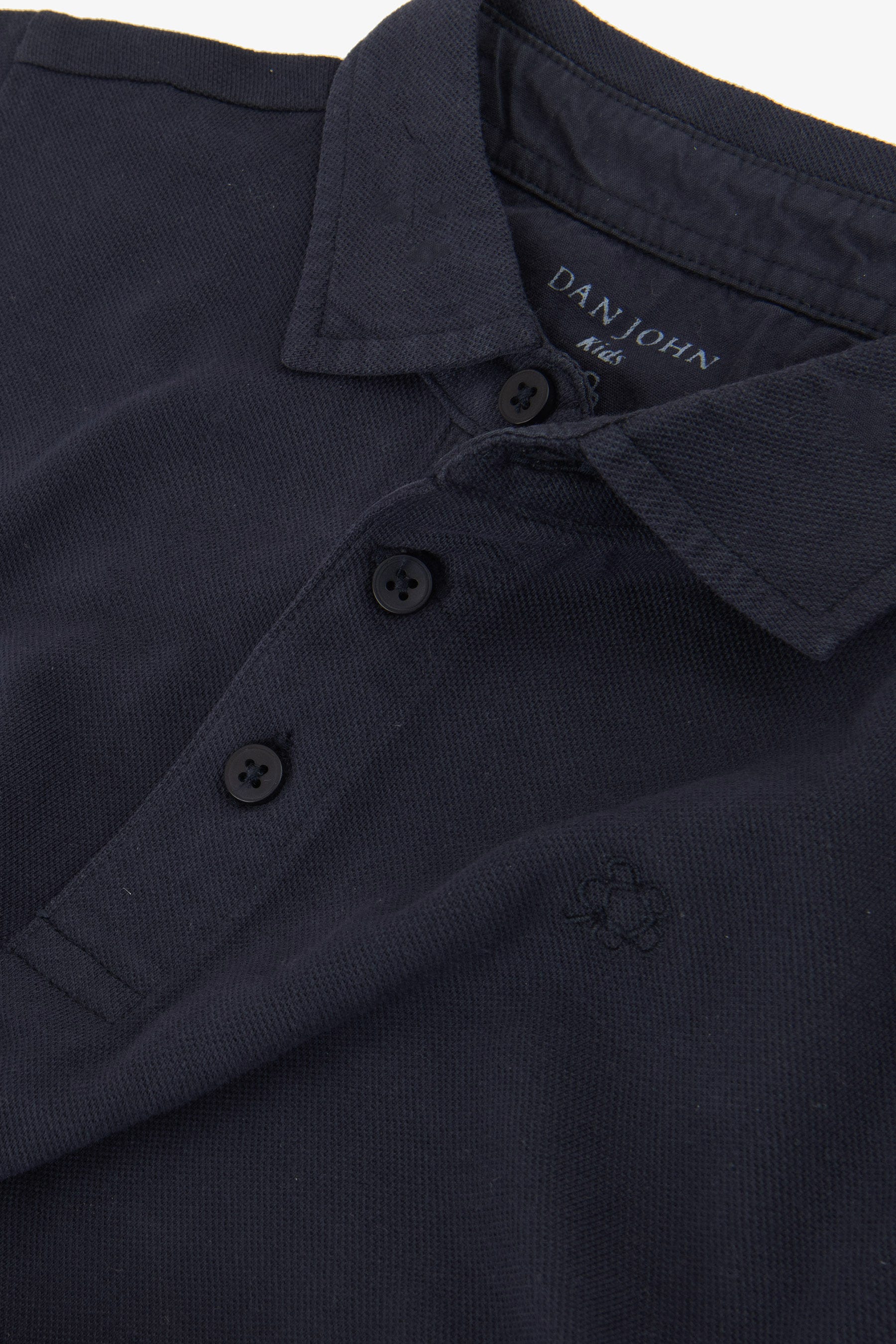 Polo piquet blu Kids